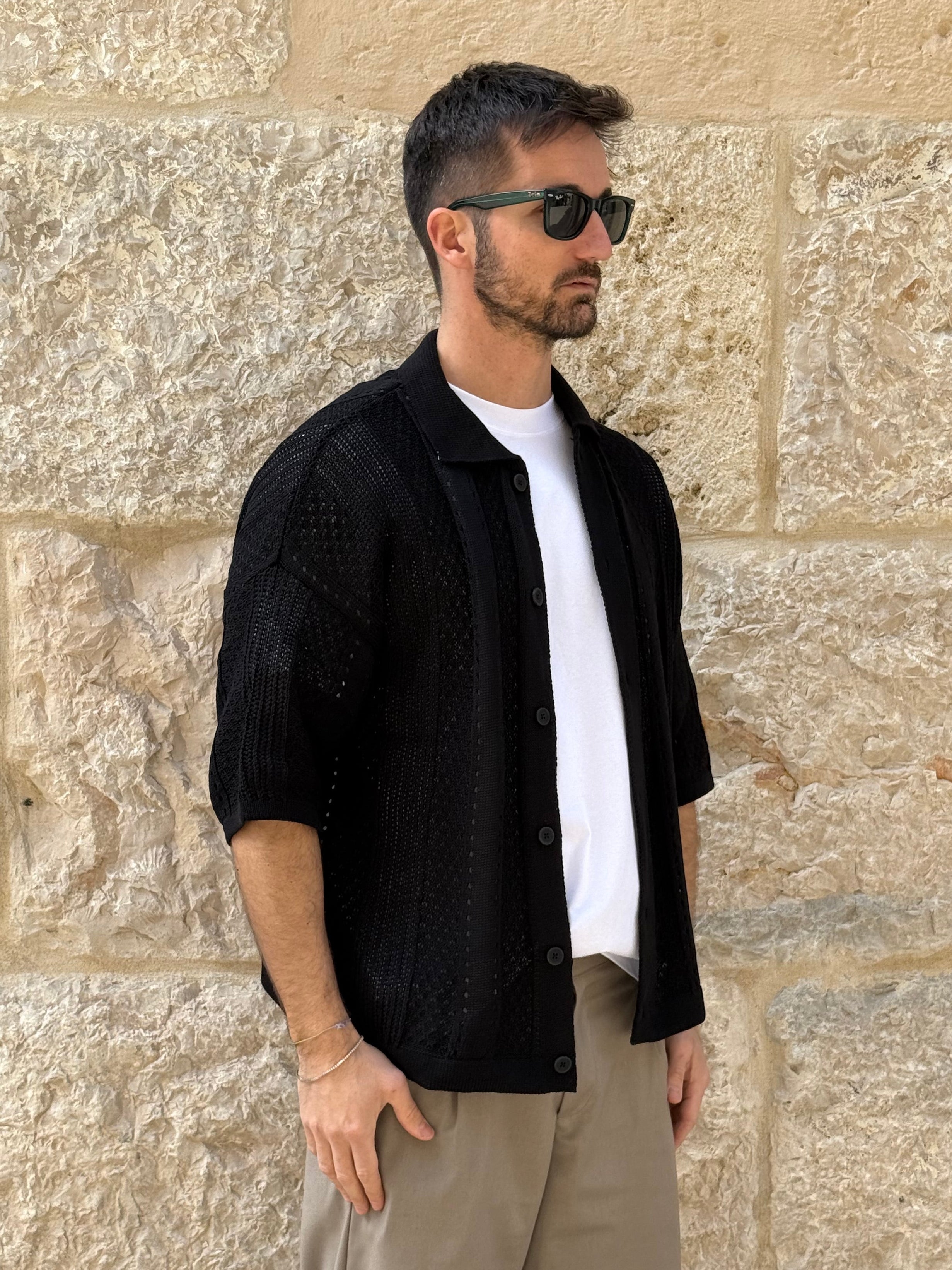 CARDIGAN AC26518 - NERO