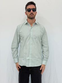 CAMICIA 15352 - VERDE ACQUA