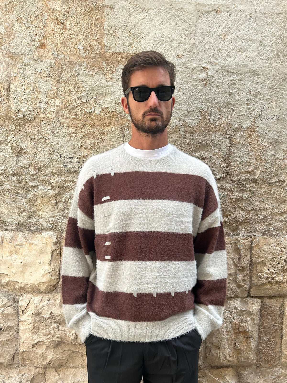 MAGLIA WOLF 2 - GRIGIO/MORO