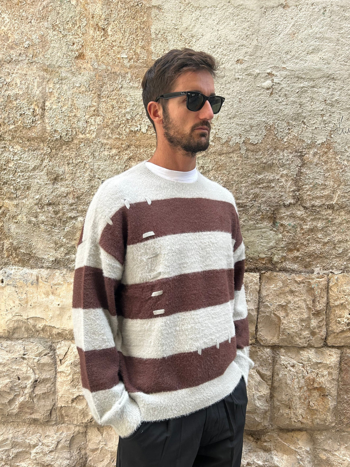 MAGLIA WOLF 2 - GRIGIO/MORO