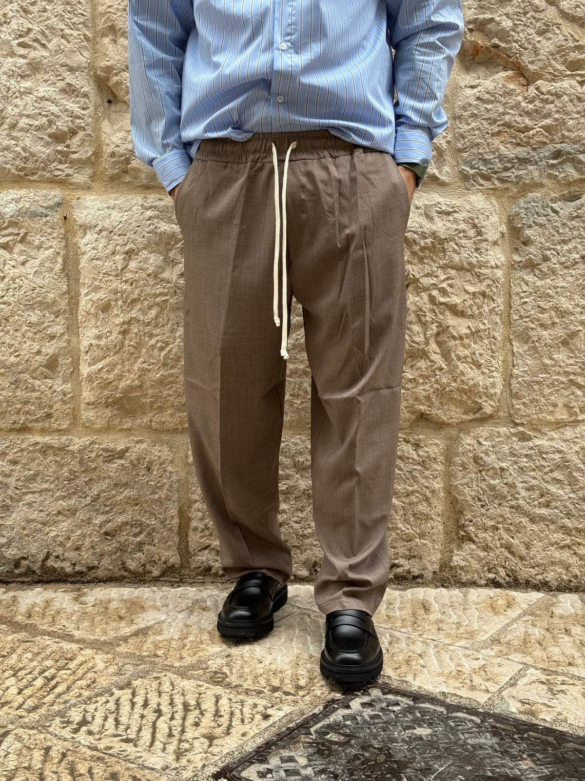 PANTALONE FM3055 - TORTORA
