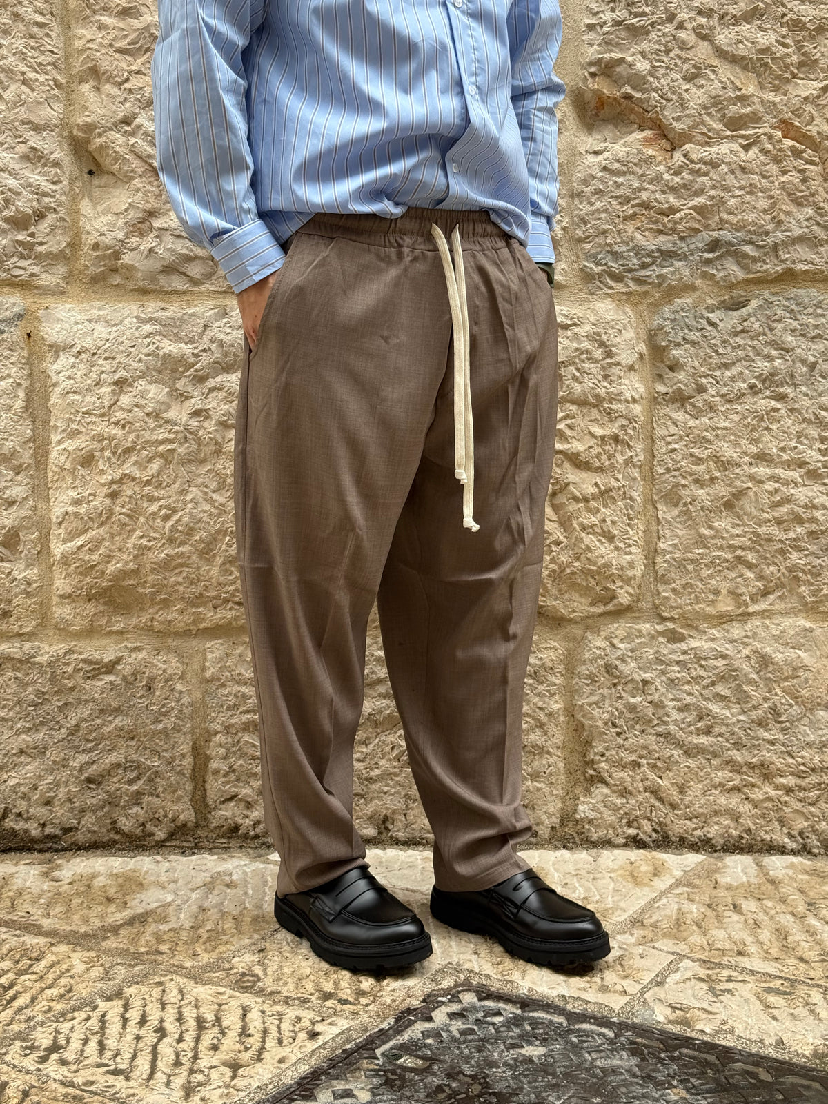 PANTALONE FM3055 - TORTORA