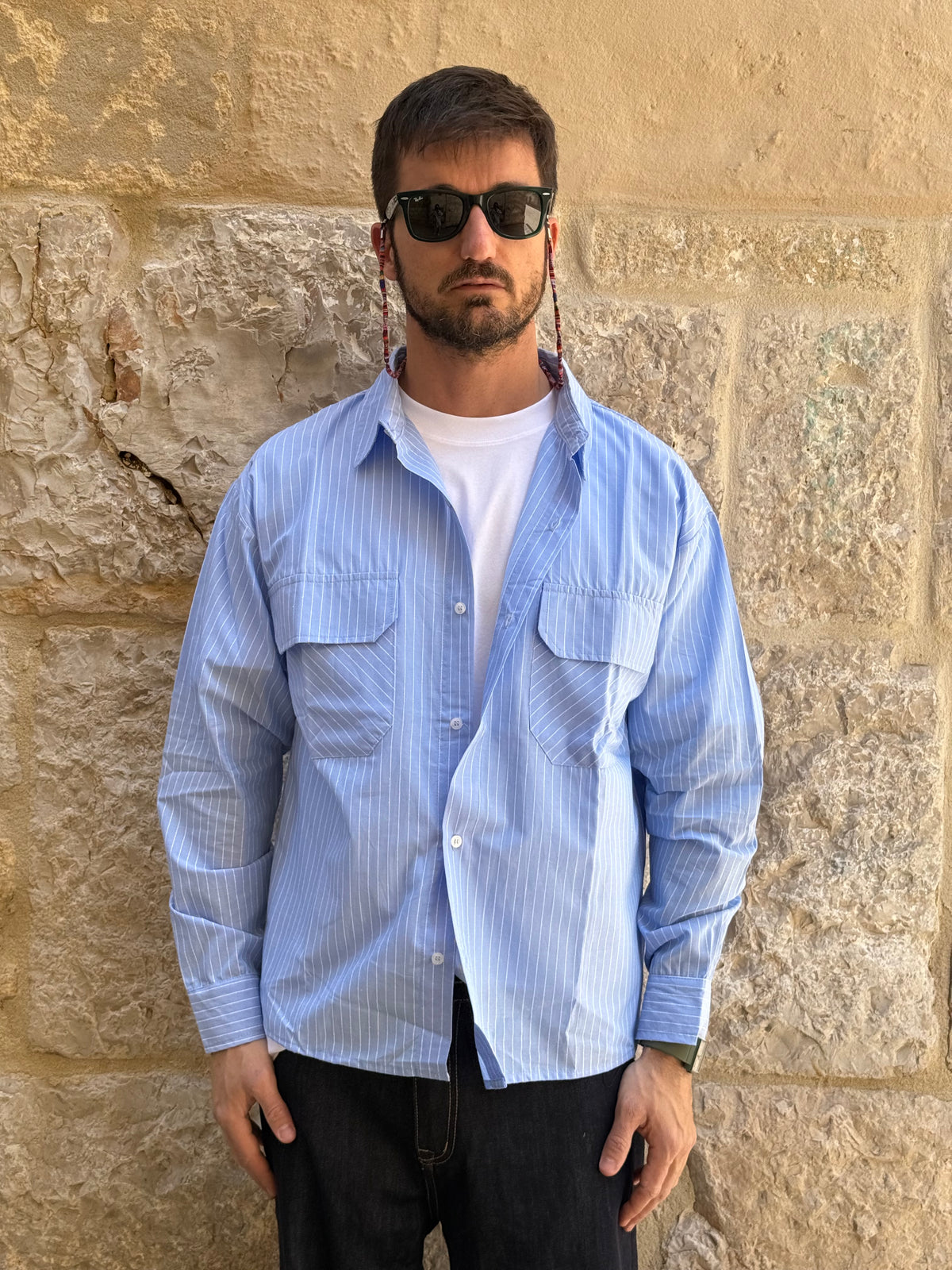 CAMICIA CAM05 - CELESTE