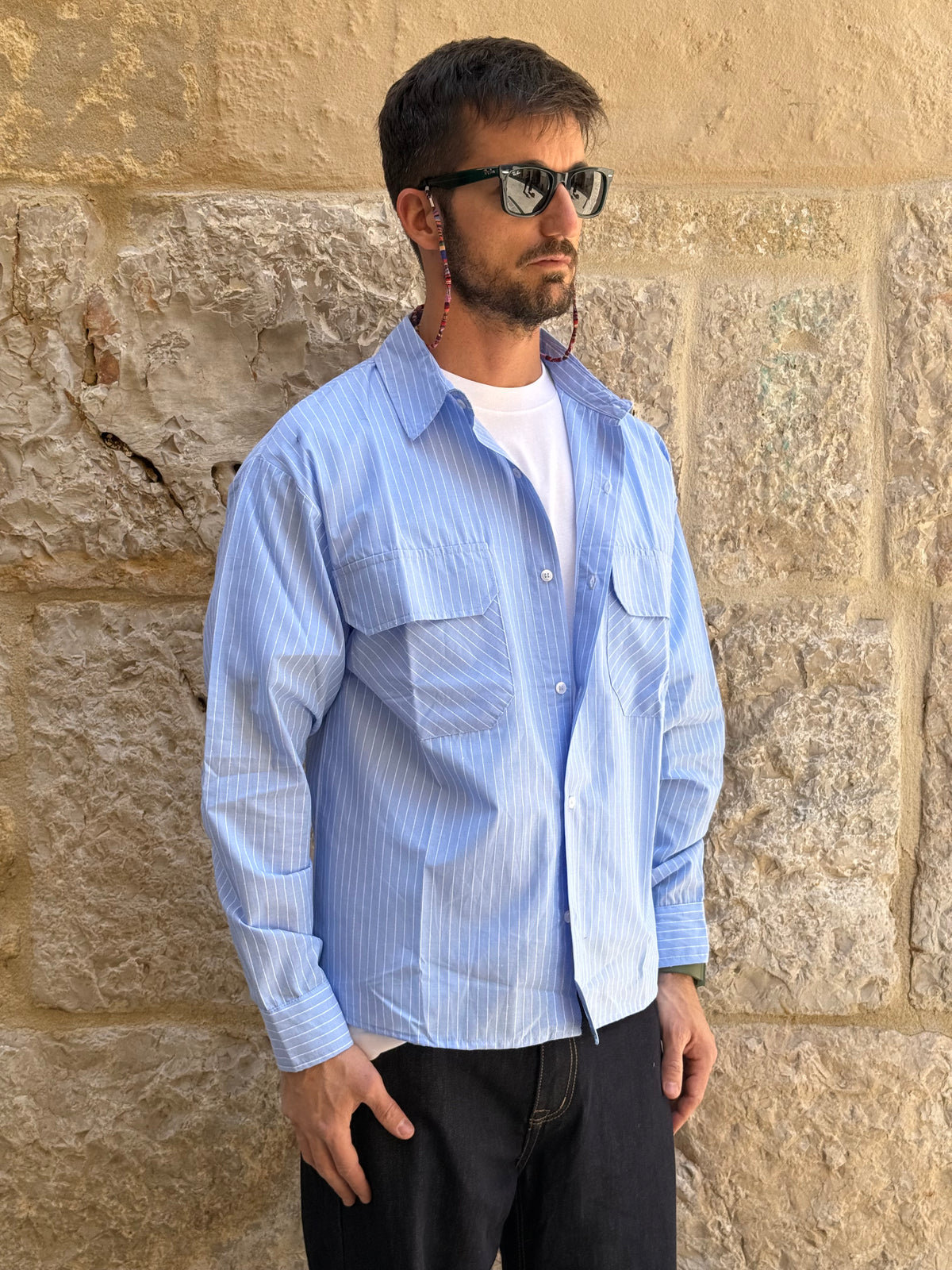 CAMICIA CAM05 - CELESTE