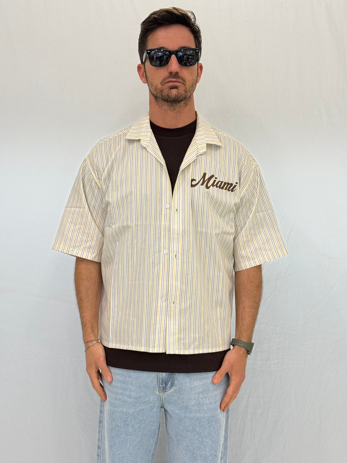 CAMICIA C800 - PANNA
