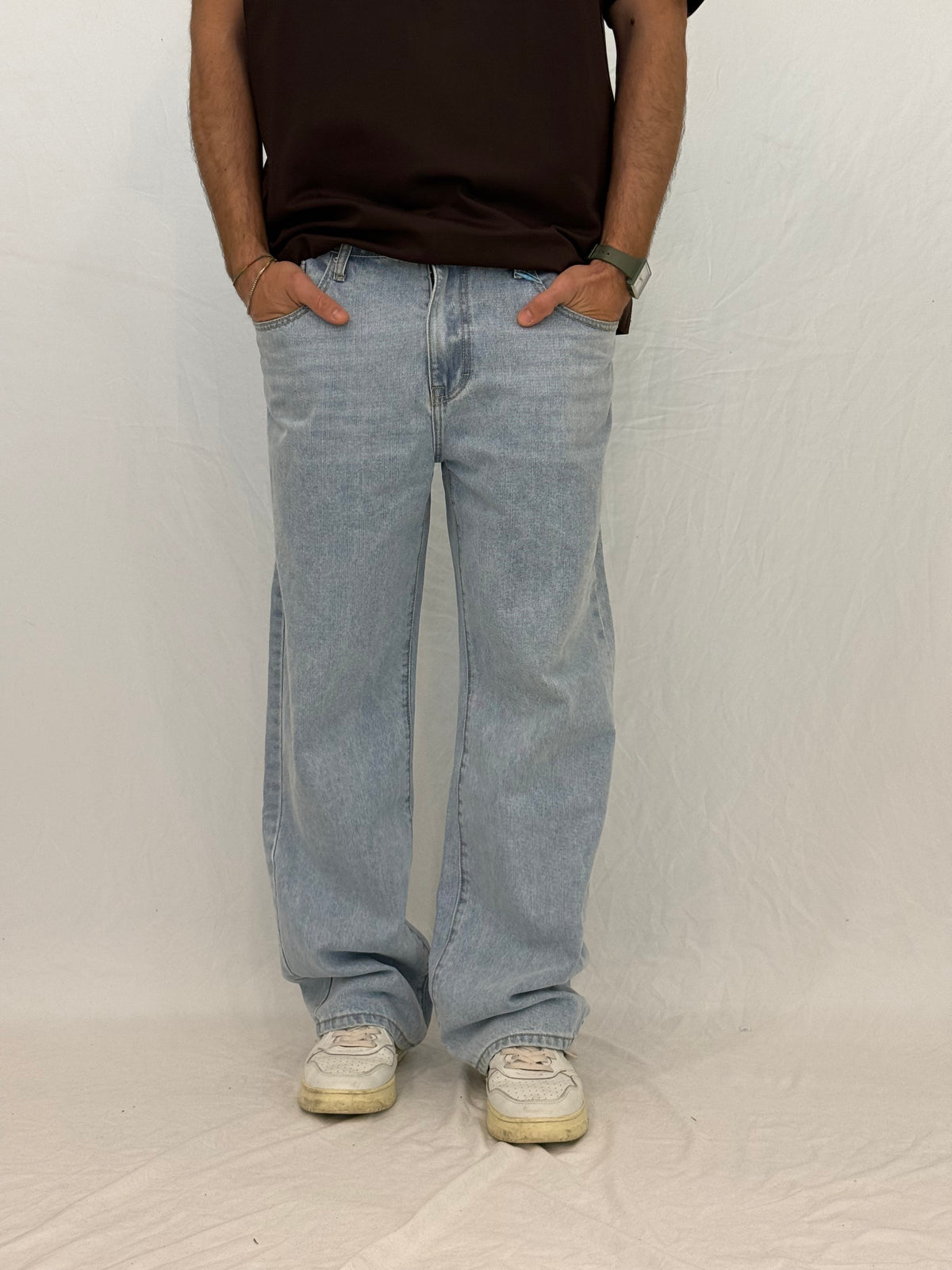JEANS KK3171 - DENIM CHIARO