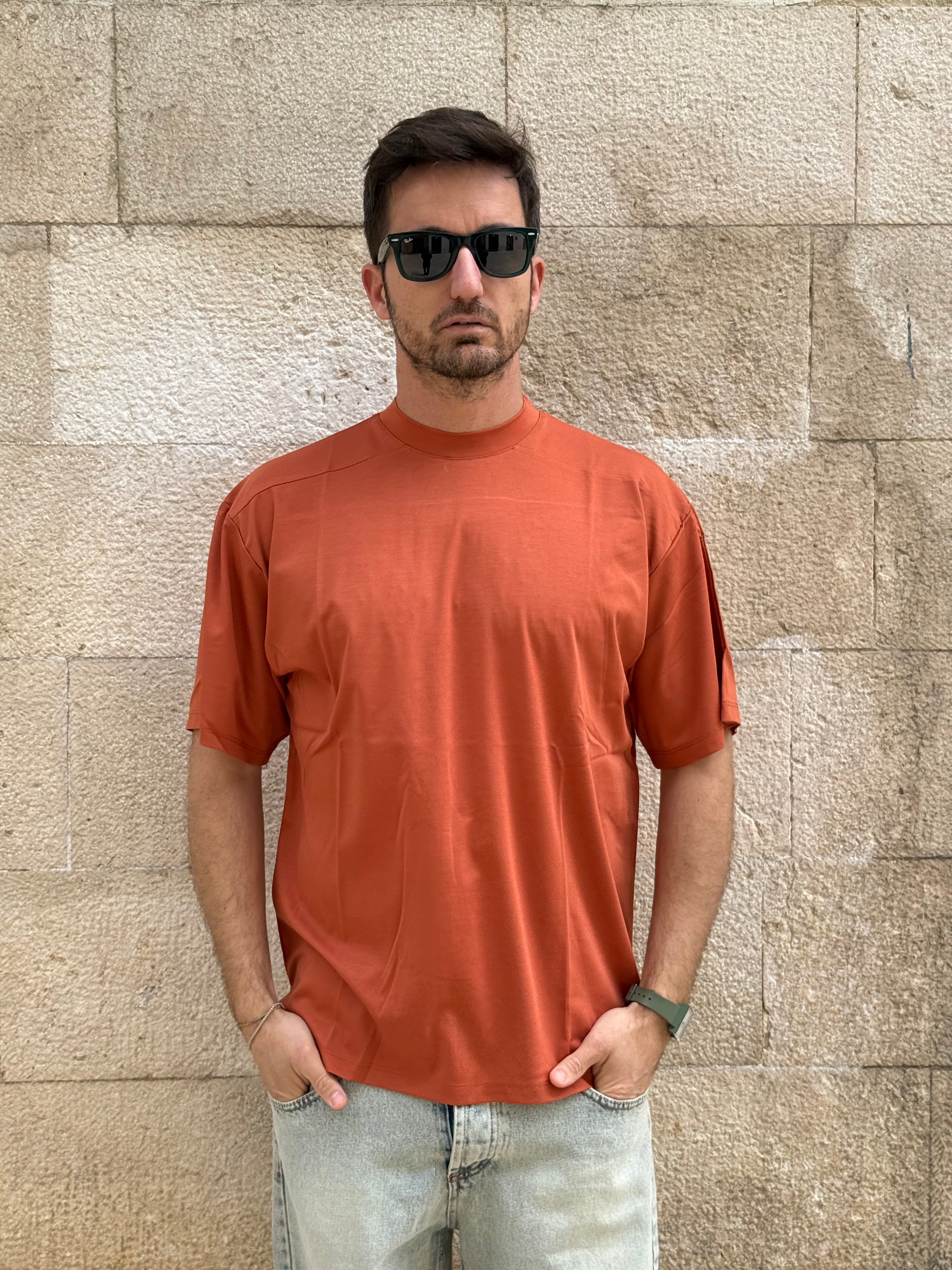 T-SHIRT ZM183 - ARANCIO