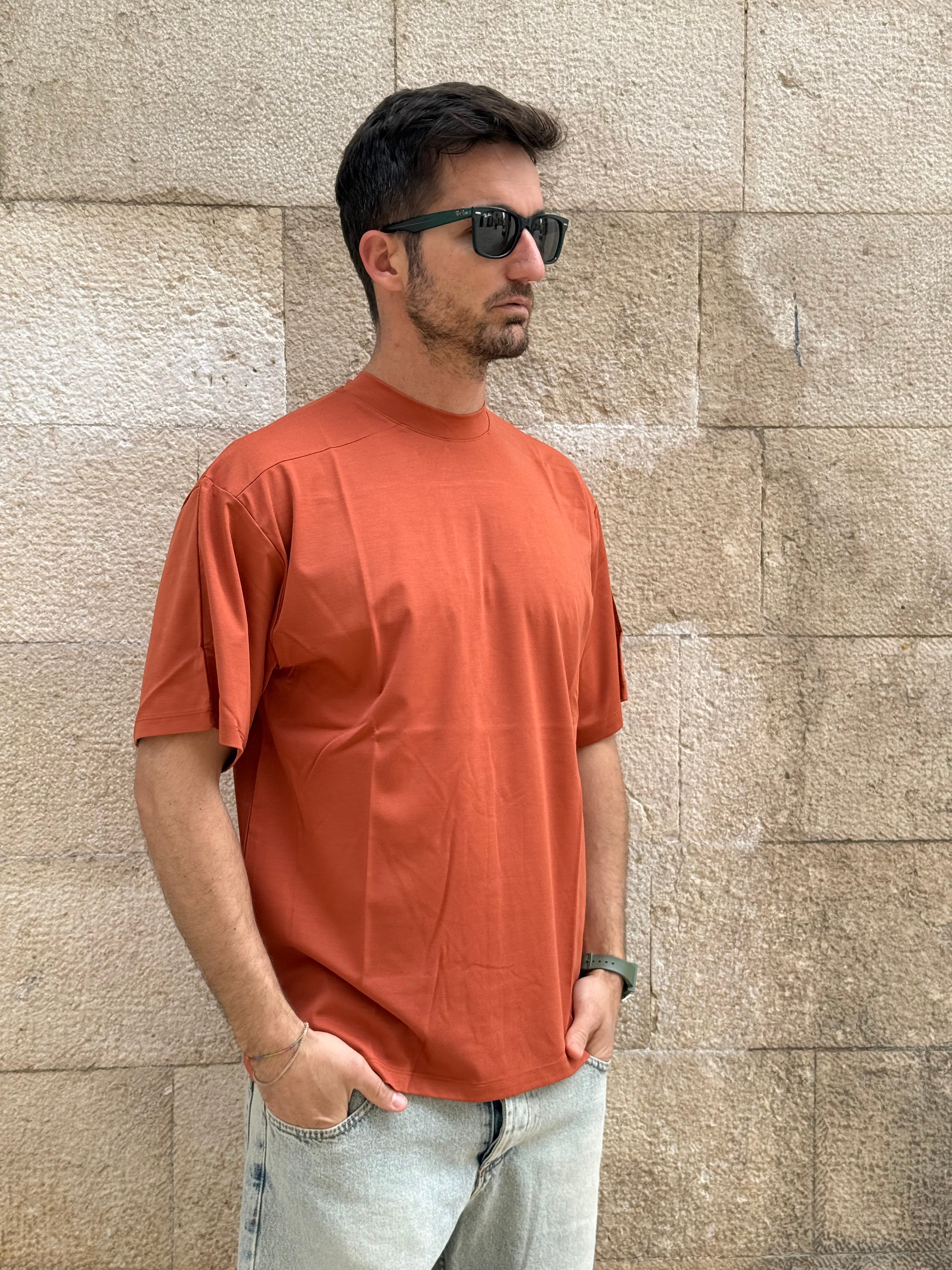 T-SHIRT ZM183 - ARANCIO