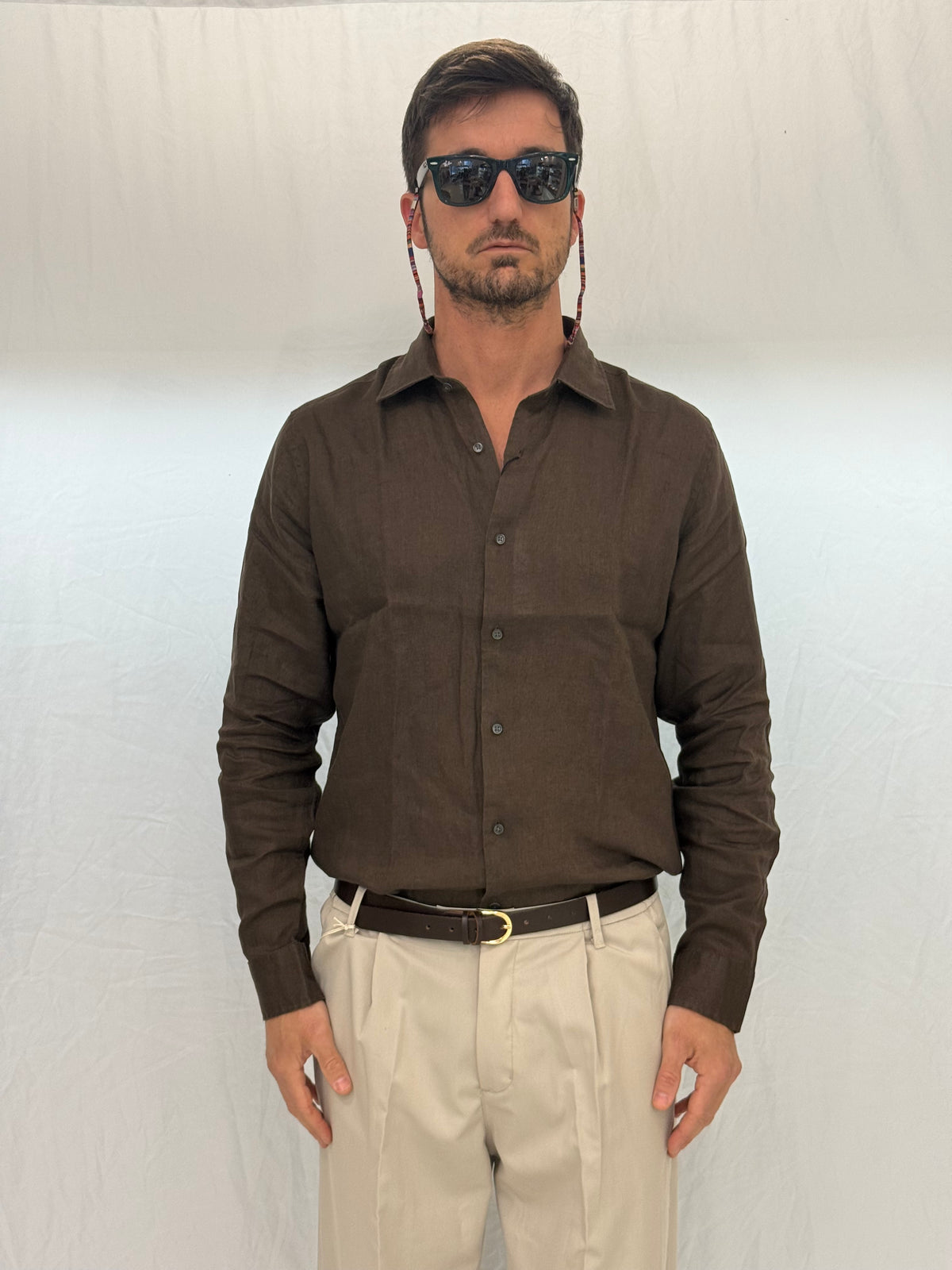 CAMICIA 9432900 - MARRONE