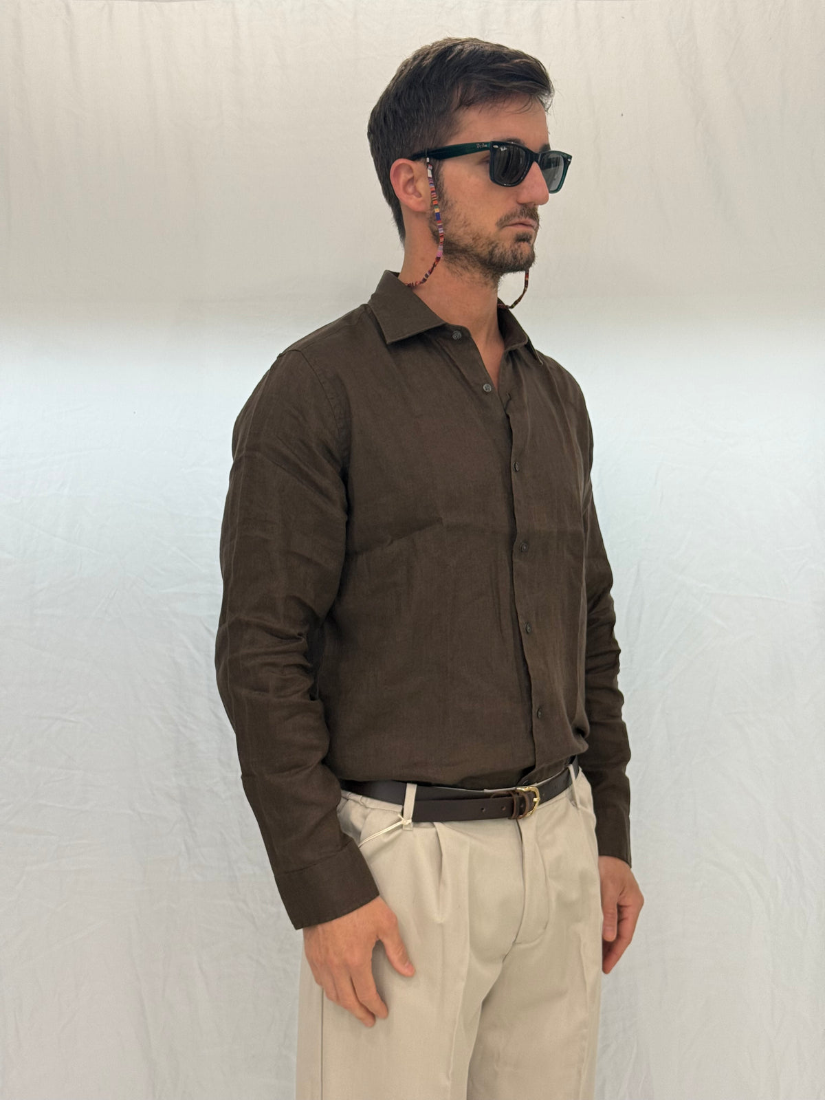 CAMICIA 9432900 - MARRONE