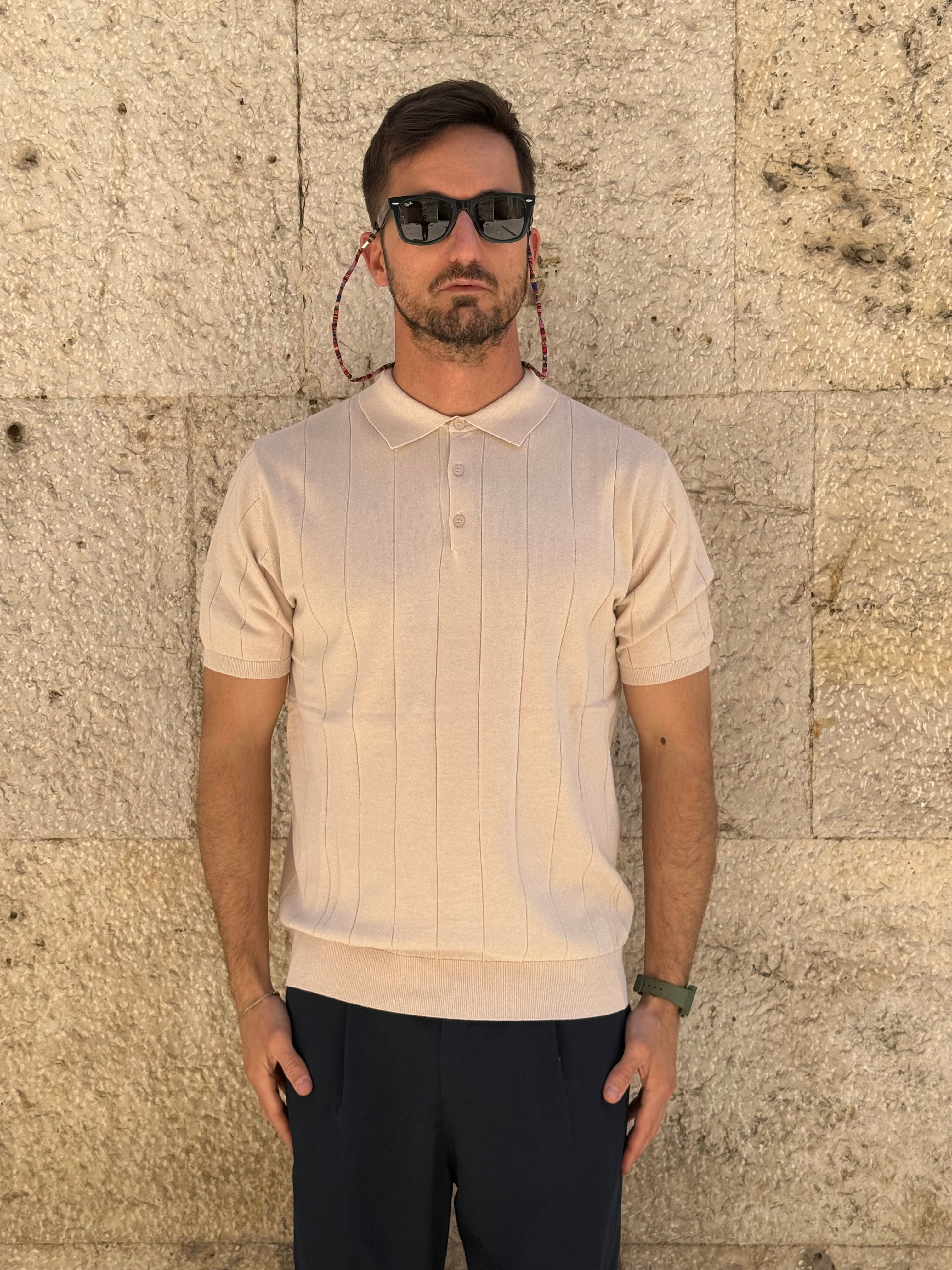 POLO 0008- BEIGE