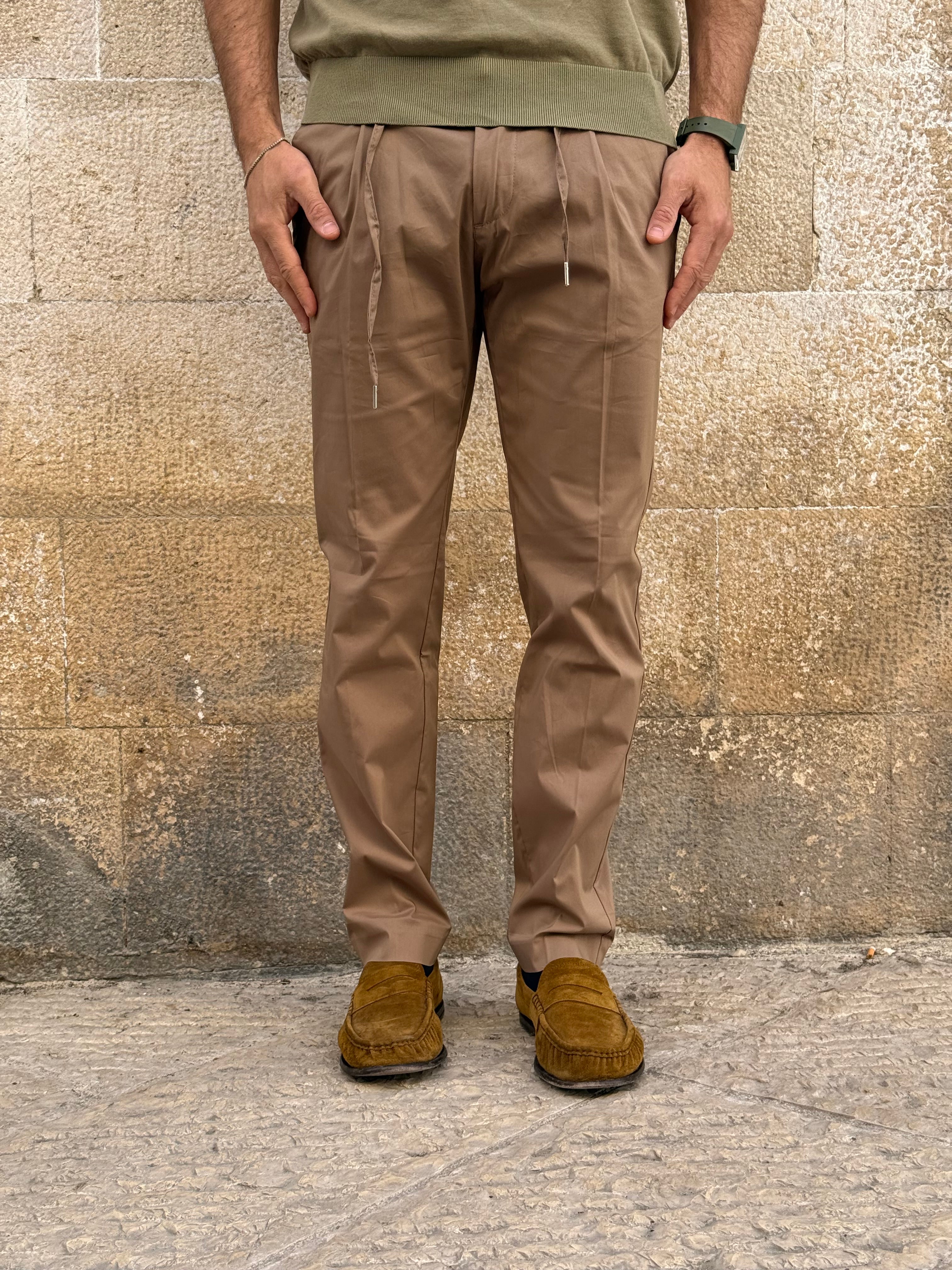 PANTALONE J314 - CAMMELLO