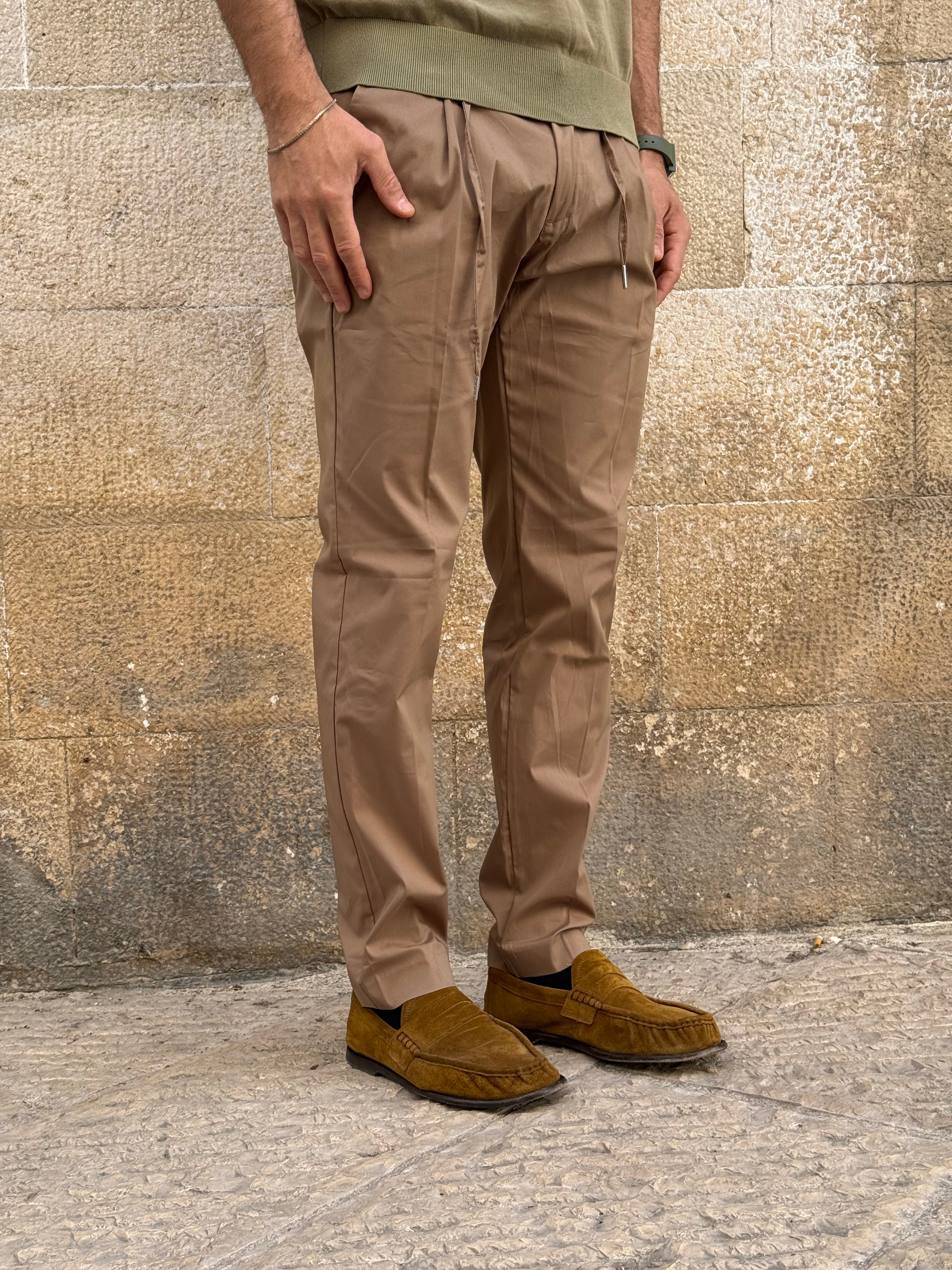 PANTALONE J314 - CAMMELLO