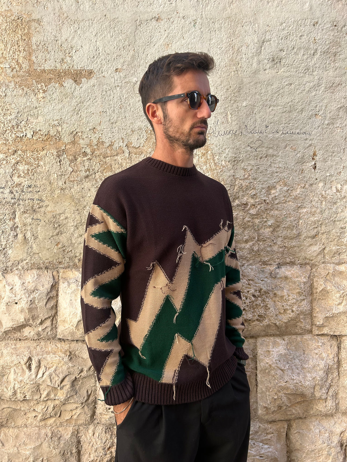 MAGLIA ZACK 2  - MARRONE