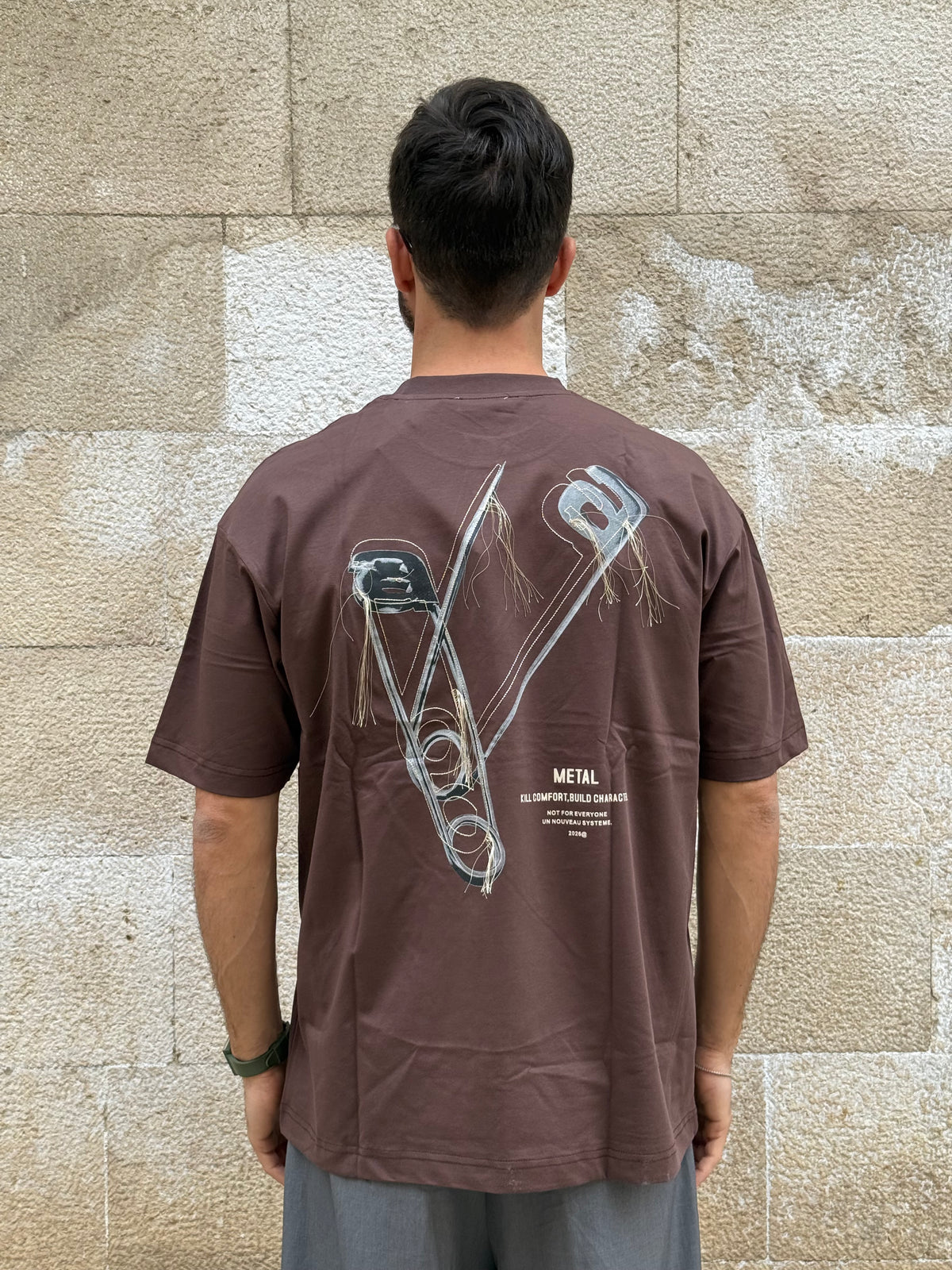 T-SHIRT 1669J - MORO