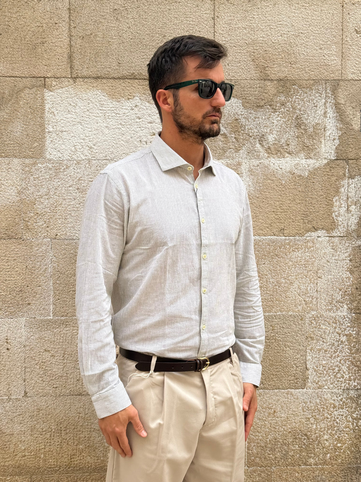 CAMICIA 16364 - VERDE