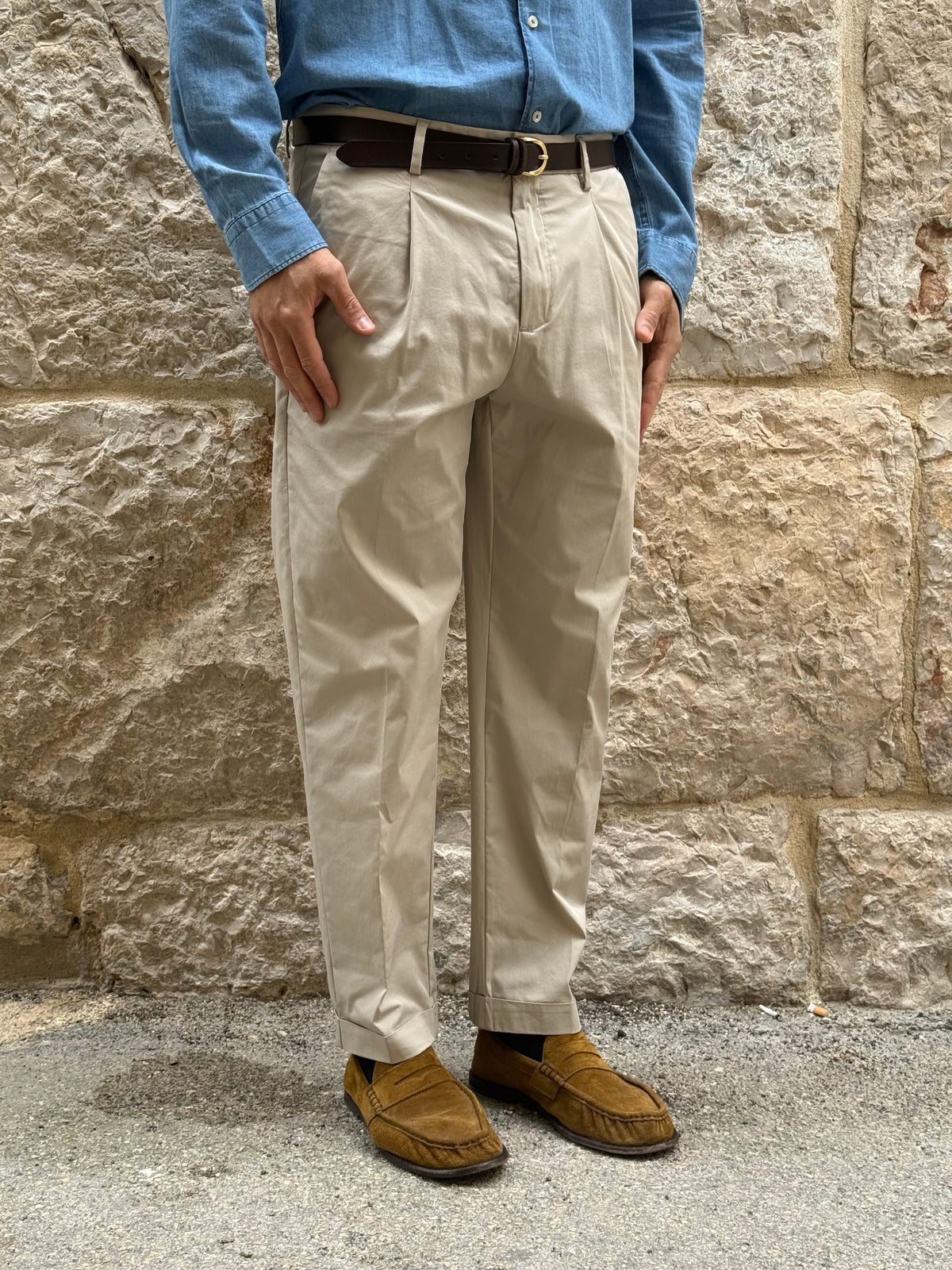 PANTALONE C106 - BEIGE