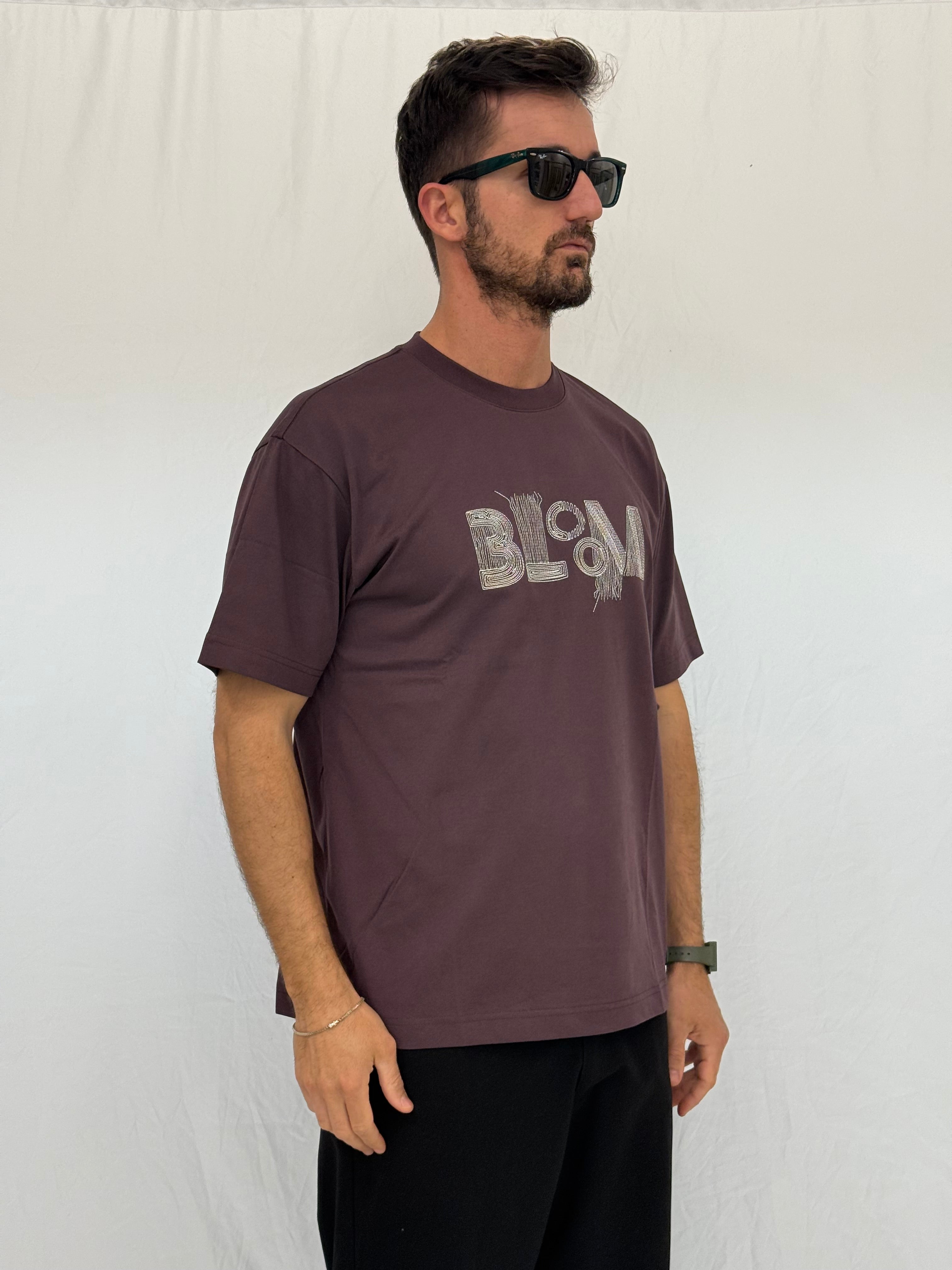 T-SHIRT Z1821 - BORDEAUX