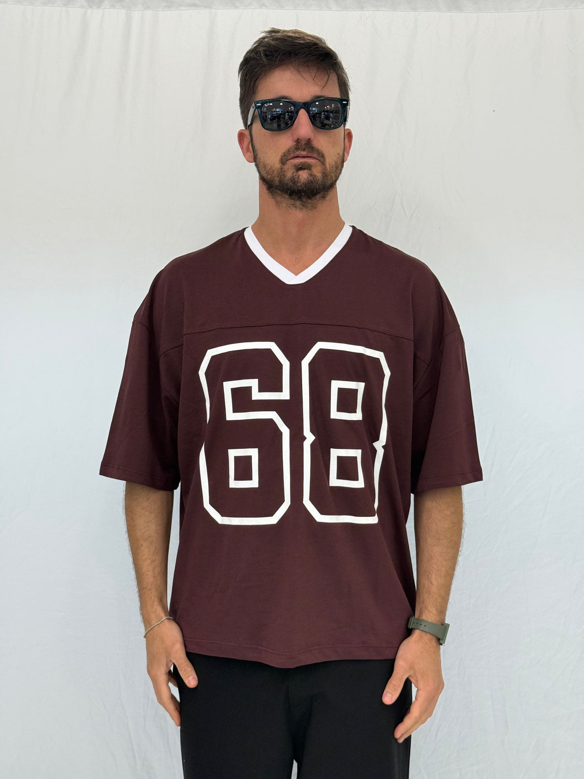 T-SHIRT 15603 - BORDEAUX