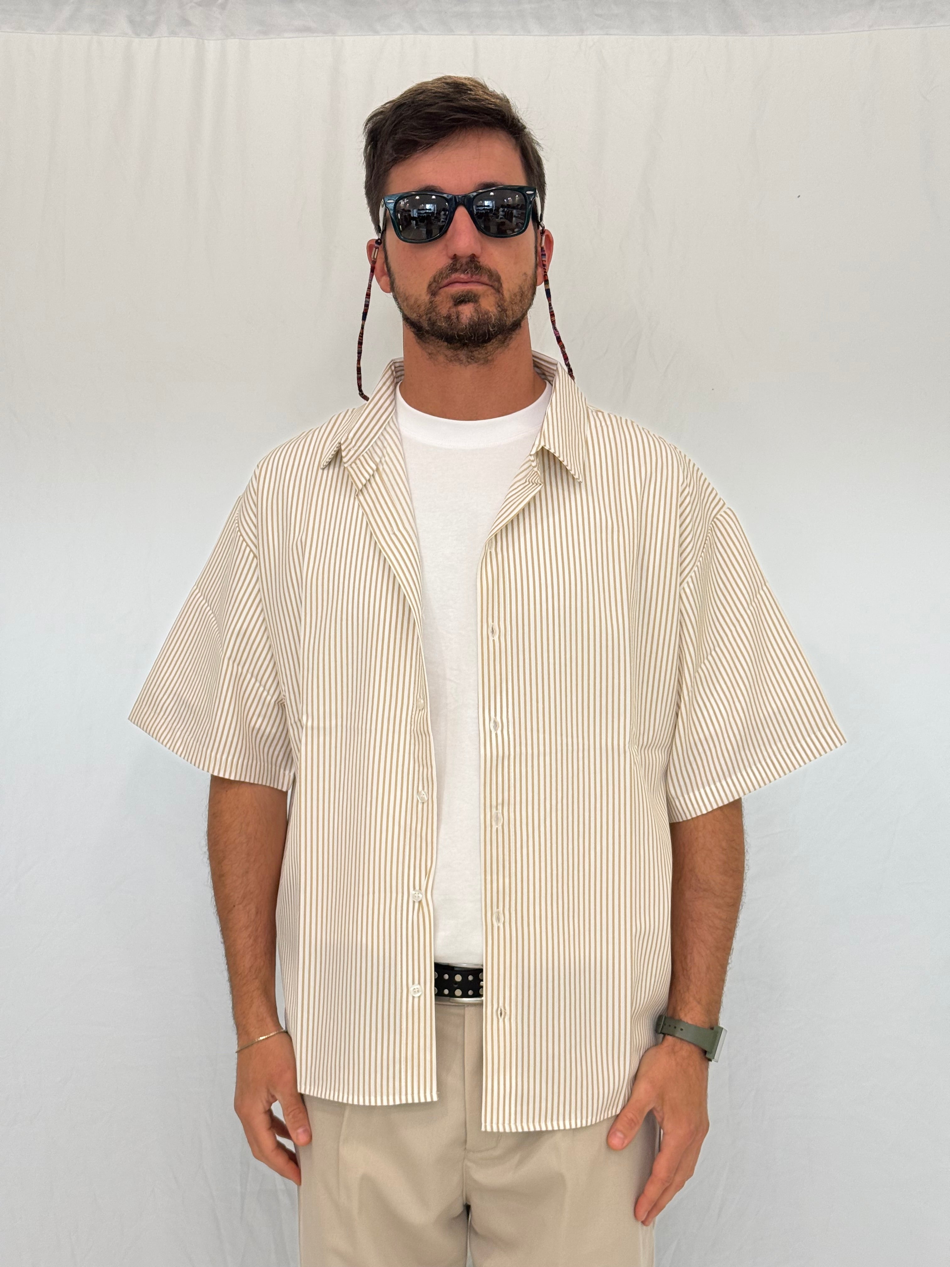 CAMICIA W202- BEIGE