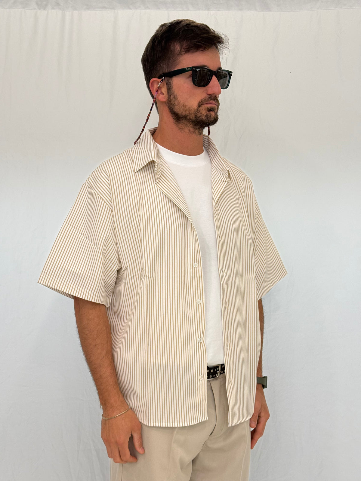 CAMICIA W202- BEIGE