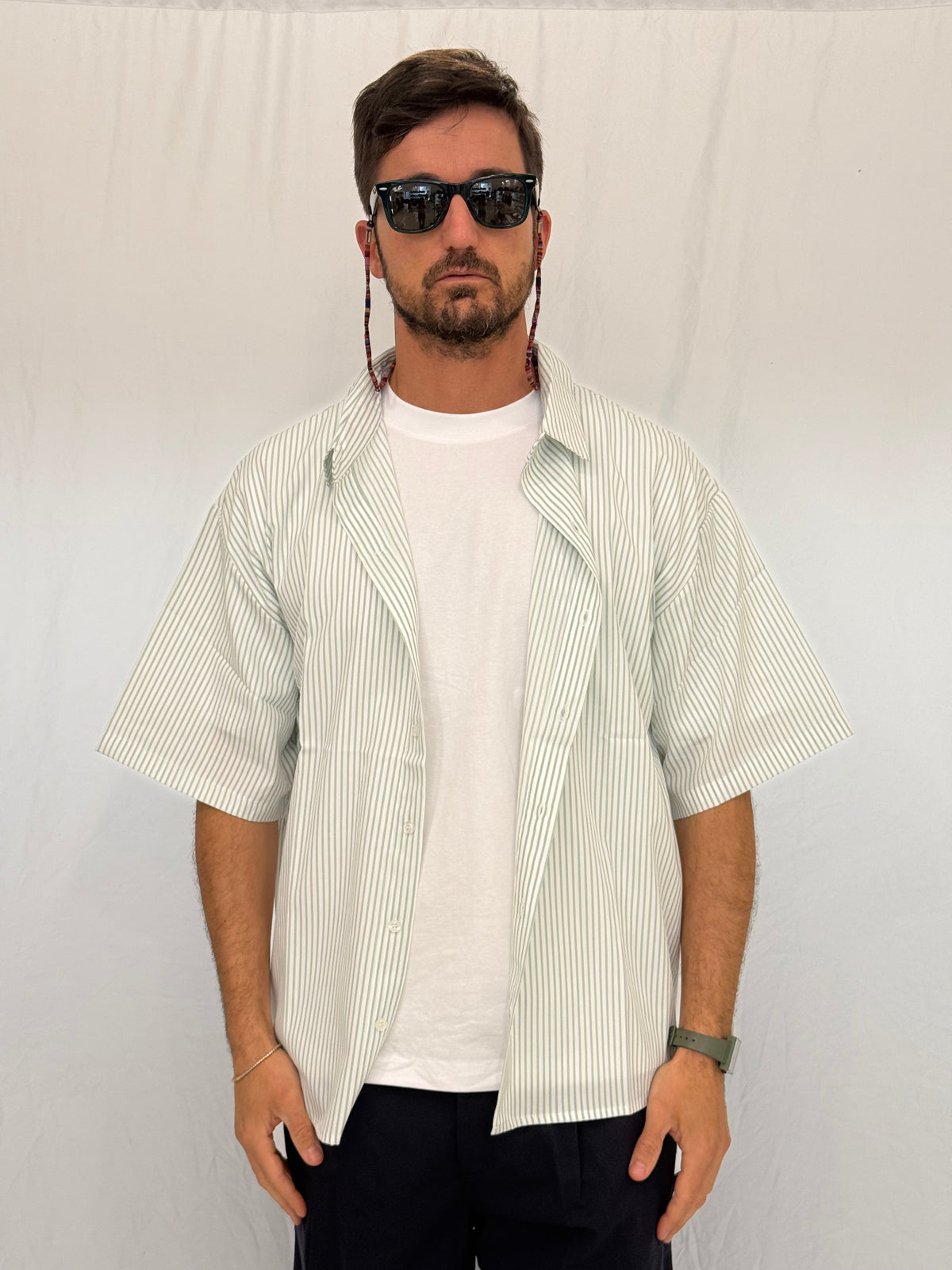 CAMICIA W202- VERDE
