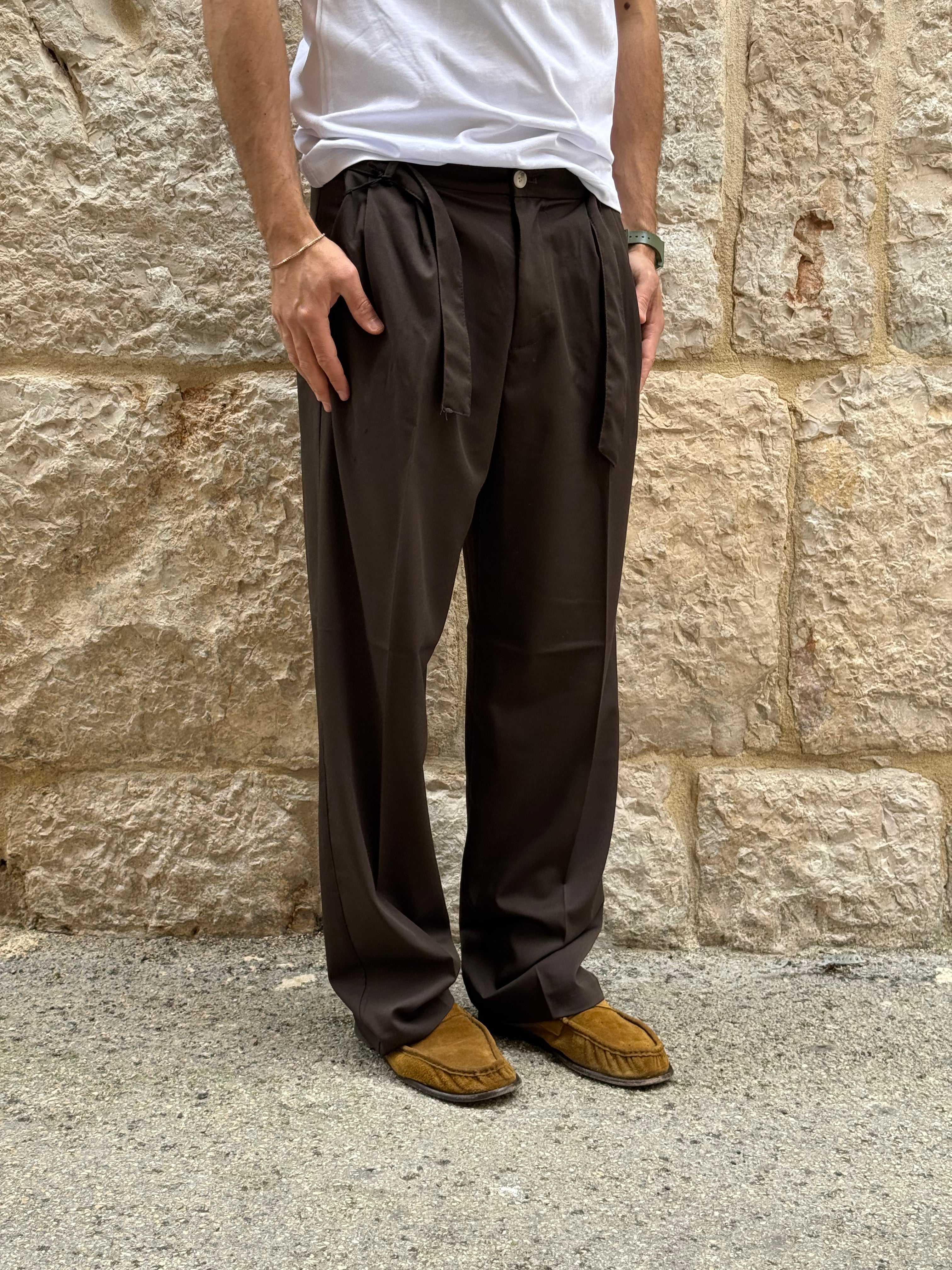 PANTALONE 2503 - MARRONE