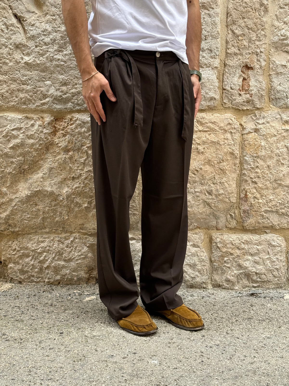 PANTALONE 2503 - MARRONE