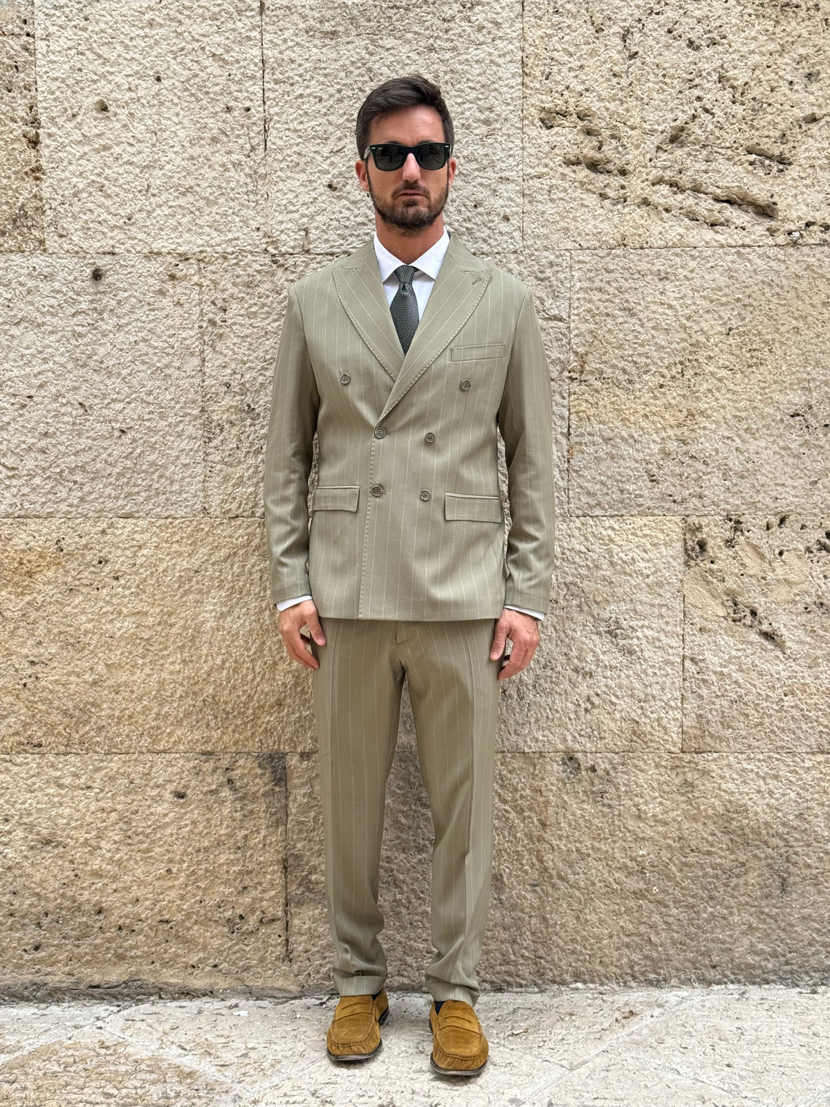 ABITO D.PETTO BG90 - VERDE GESSATO
