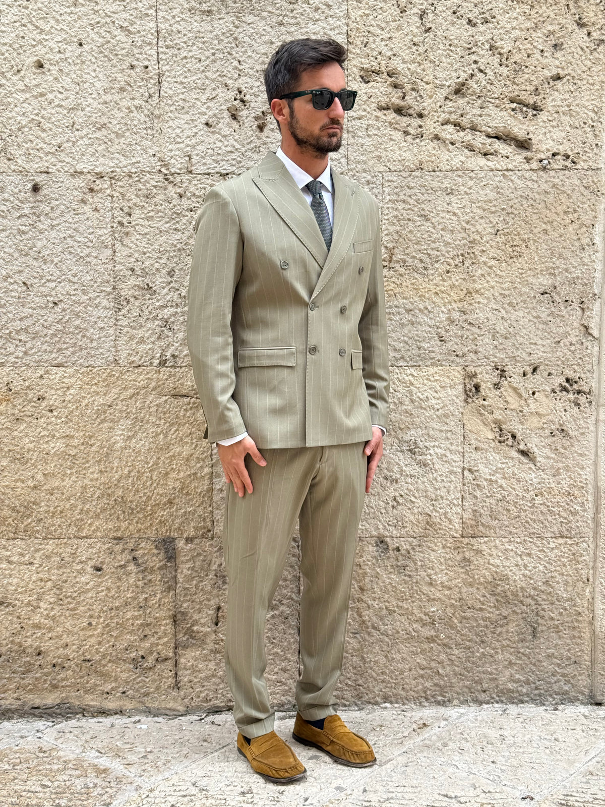 ABITO D.PETTO BG90 - VERDE GESSATO