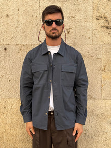 OVERSHIRT 5455426 - BLU