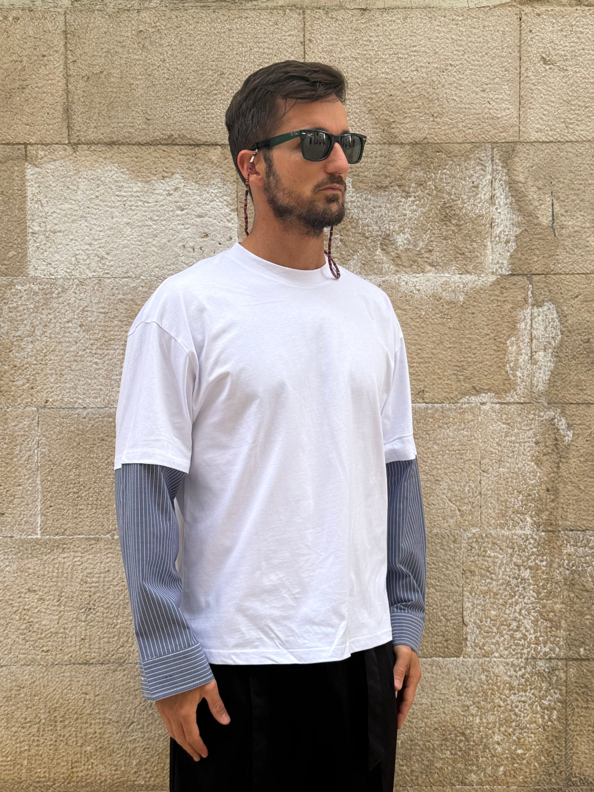 T-SHIRT ZM223 - BIANCA