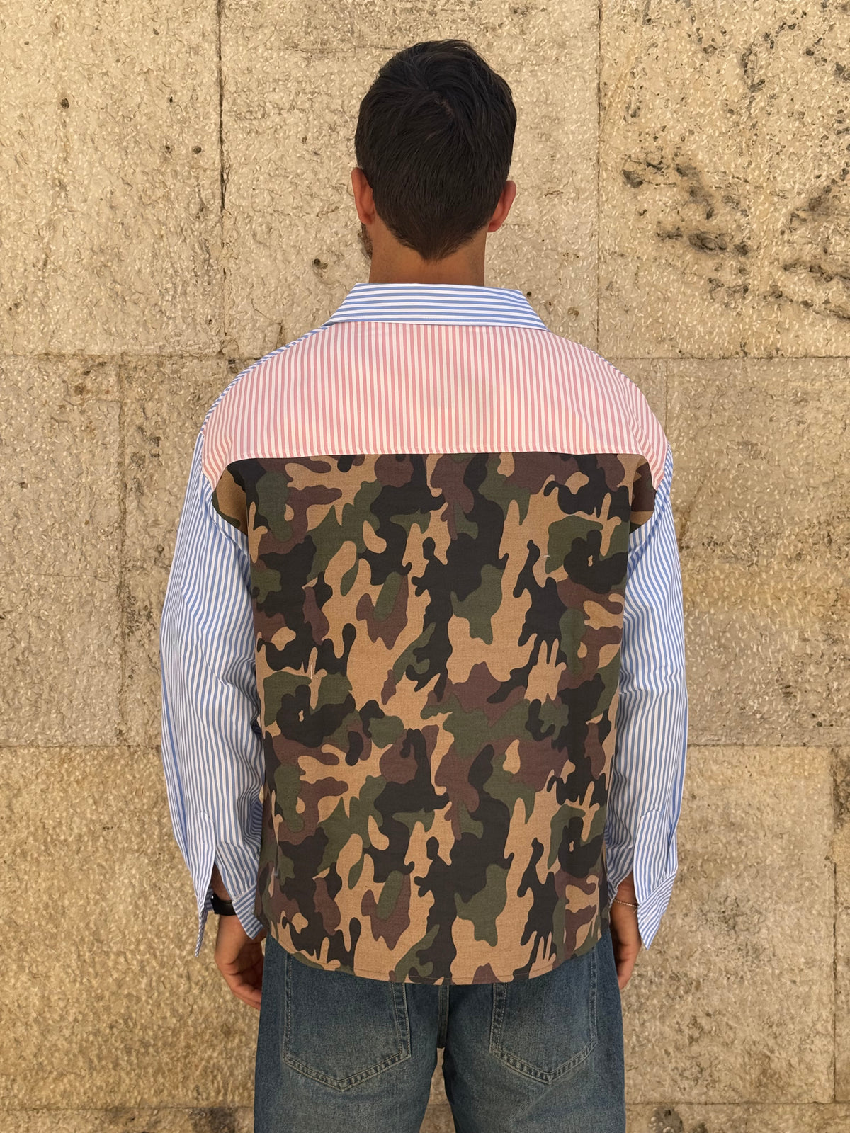 CAMICIA W229 - CELESTE