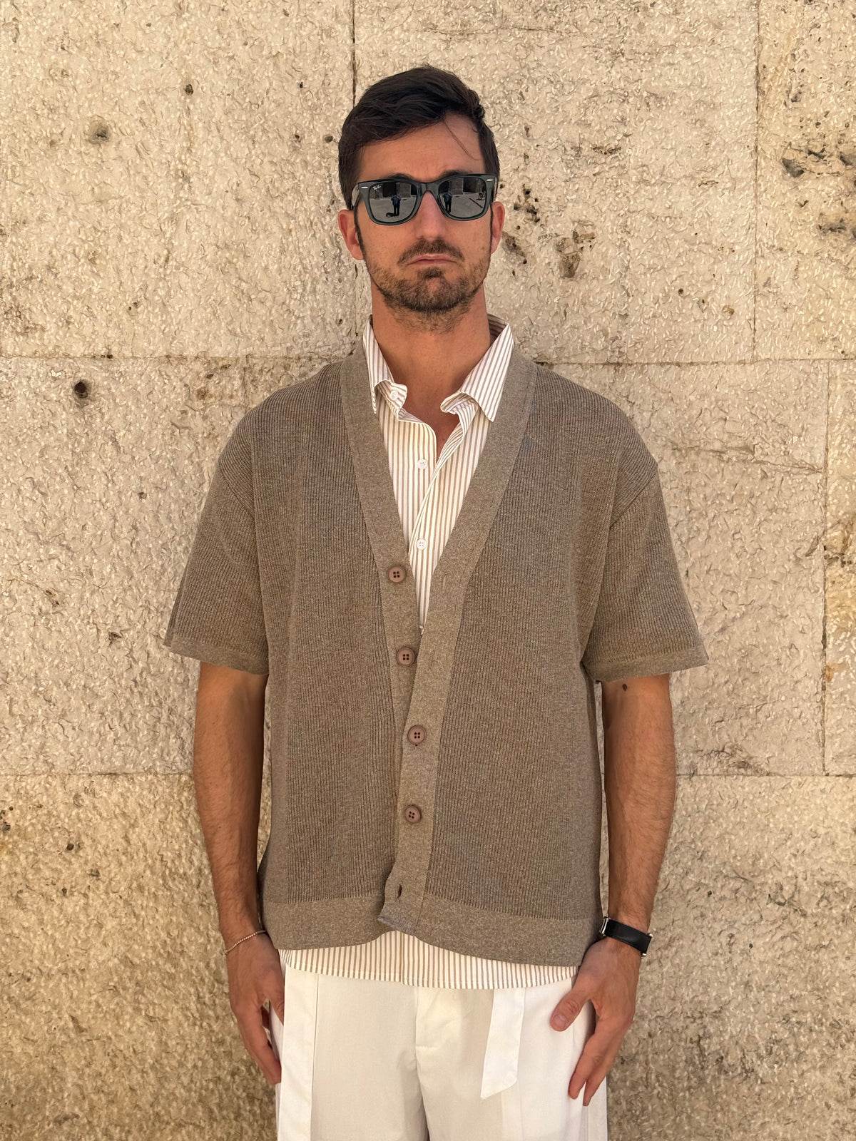 CARDIGAN AR145 - TORTORA