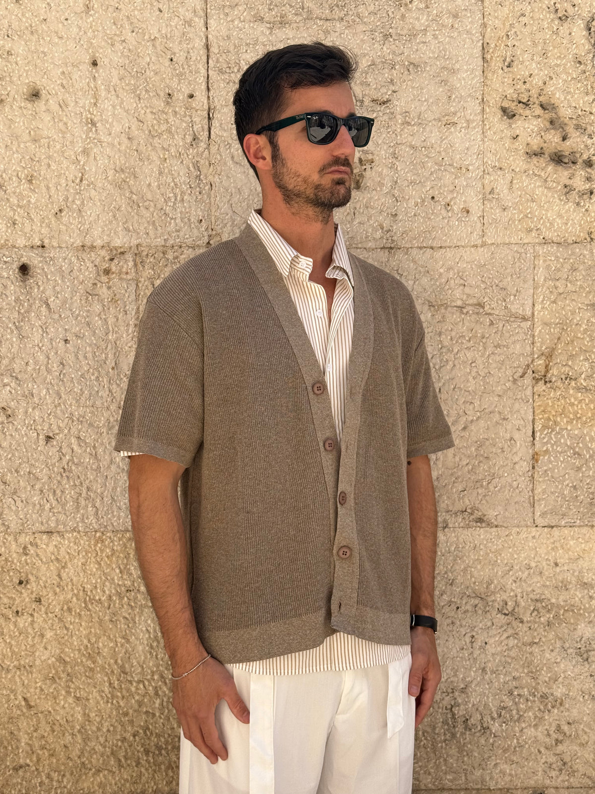 CARDIGAN AR145 - TORTORA