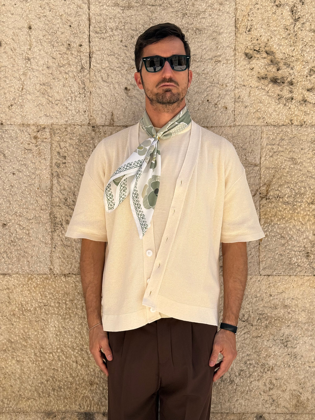 CARDIGAN AR145 - PANNA