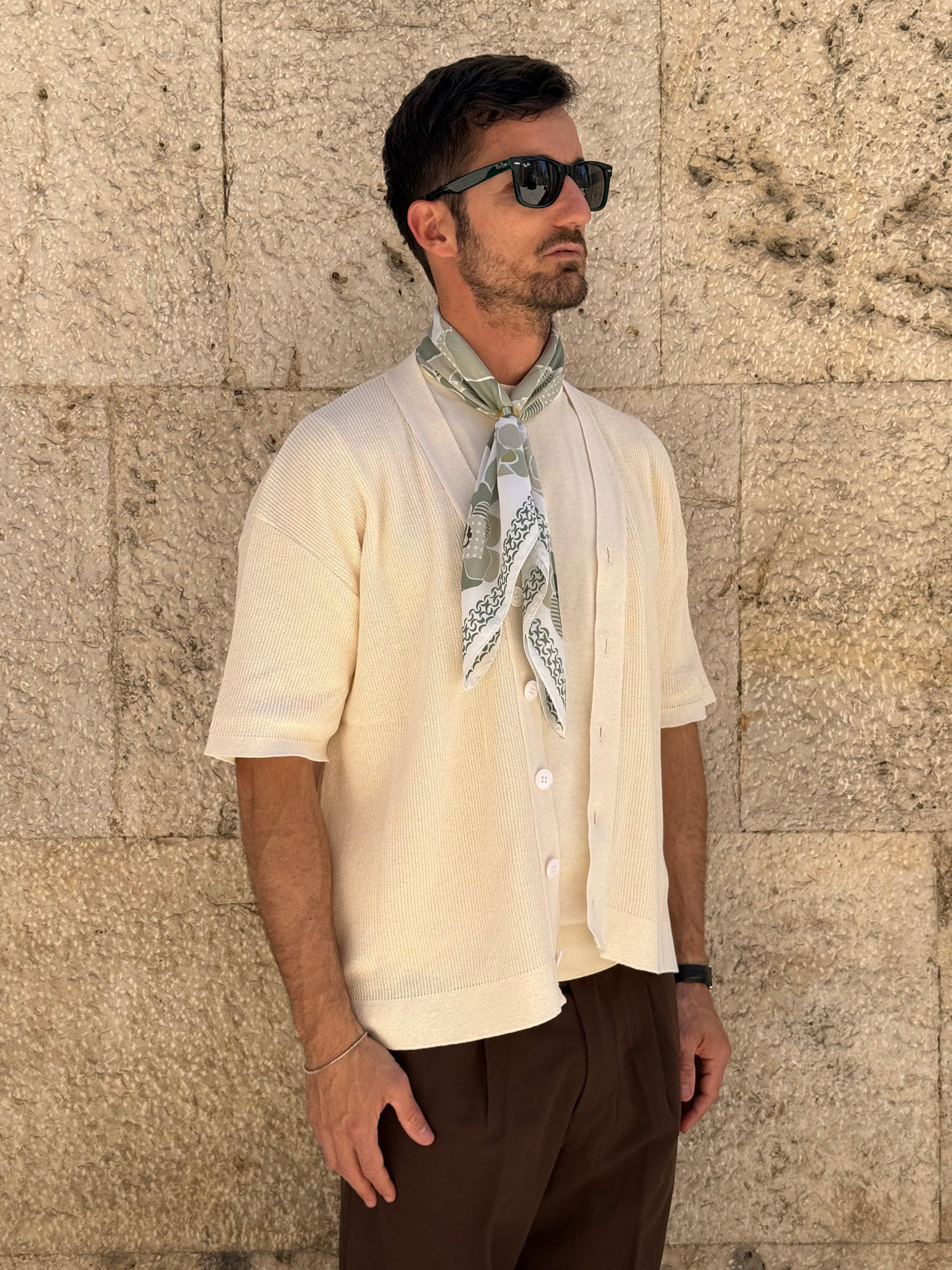 CARDIGAN AR145 - PANNA