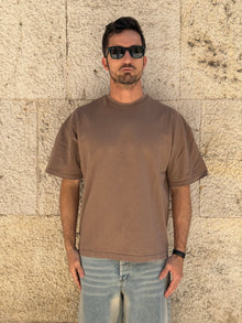 T-SHIRT MOL - MARRONE