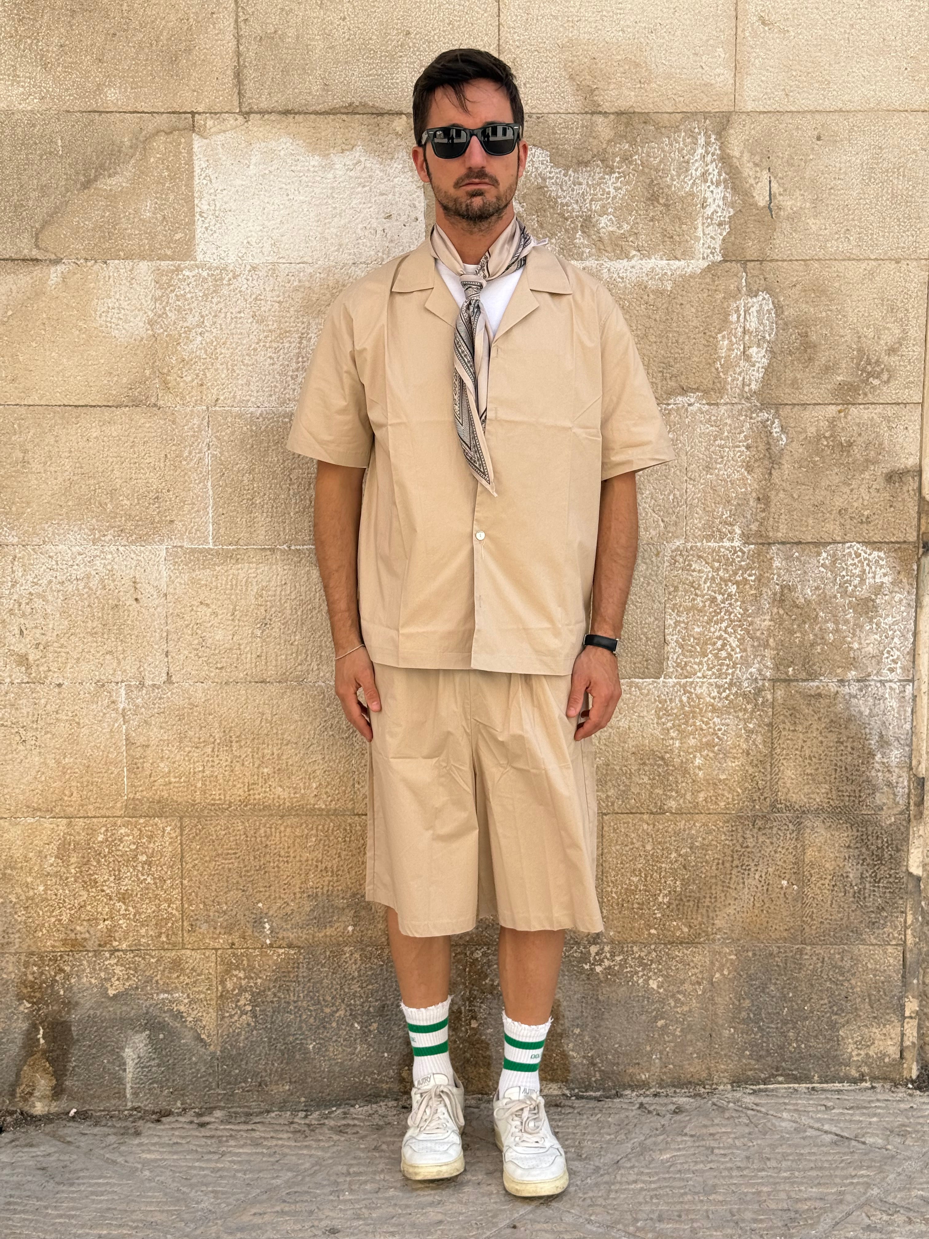 COORDINATO C9090 BERMUDA - BEIGE