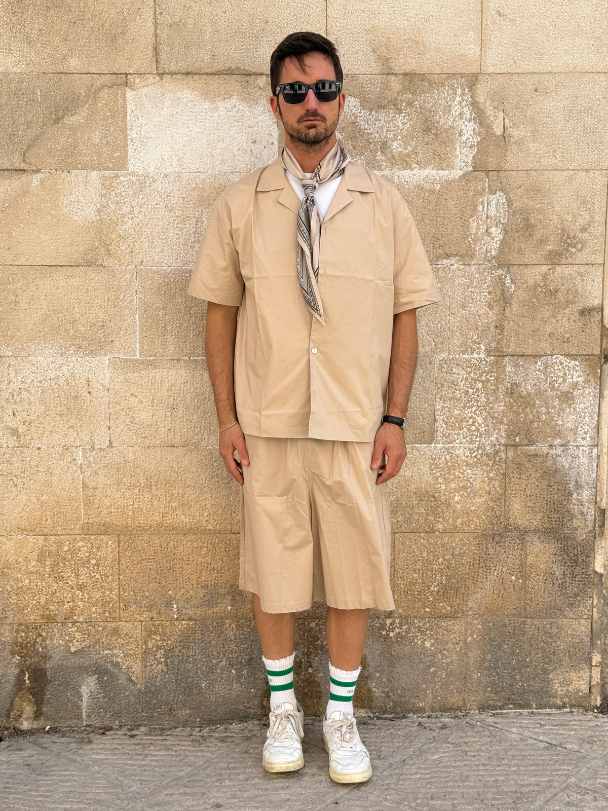 COORDINATO C9090 BERMUDA - BEIGE