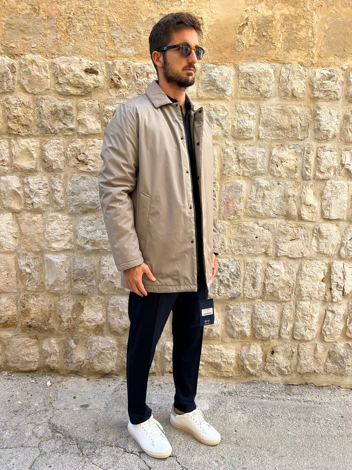 TRENCH VITO 1 - TORTORA