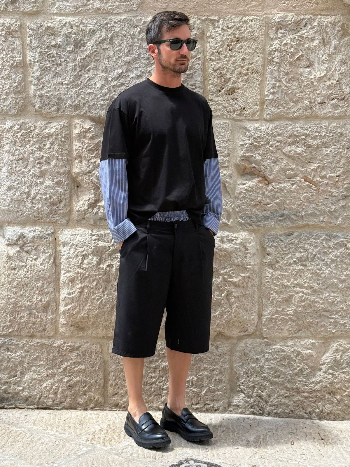 COORDINATO ZB94 BERMUDA - NERA