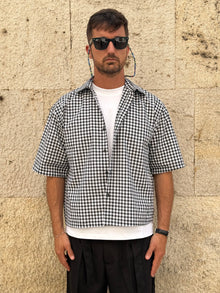 CAMICIA CAM7825 - NERA/BIANCA