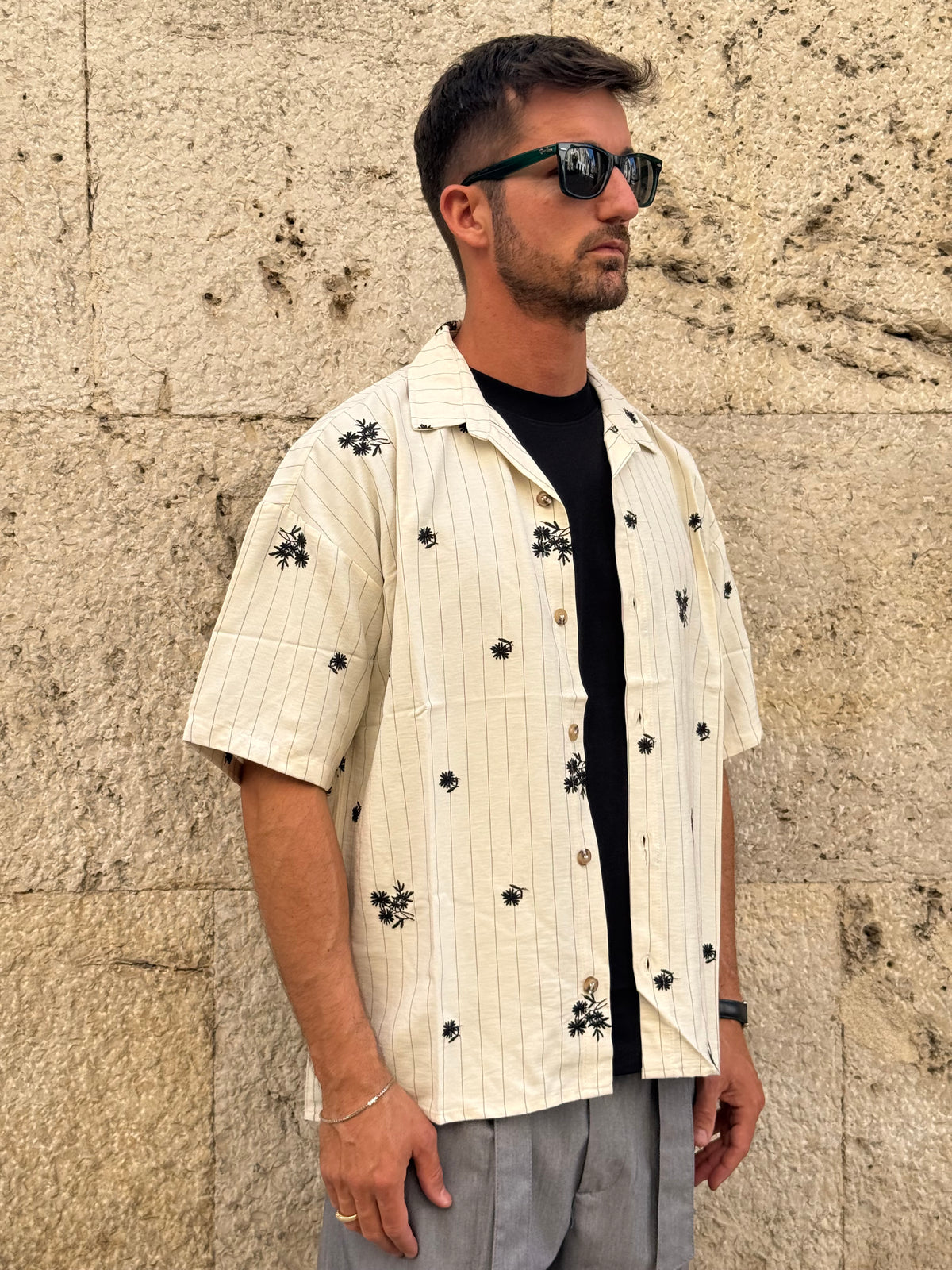 CAMICIA ZARA - PANNA