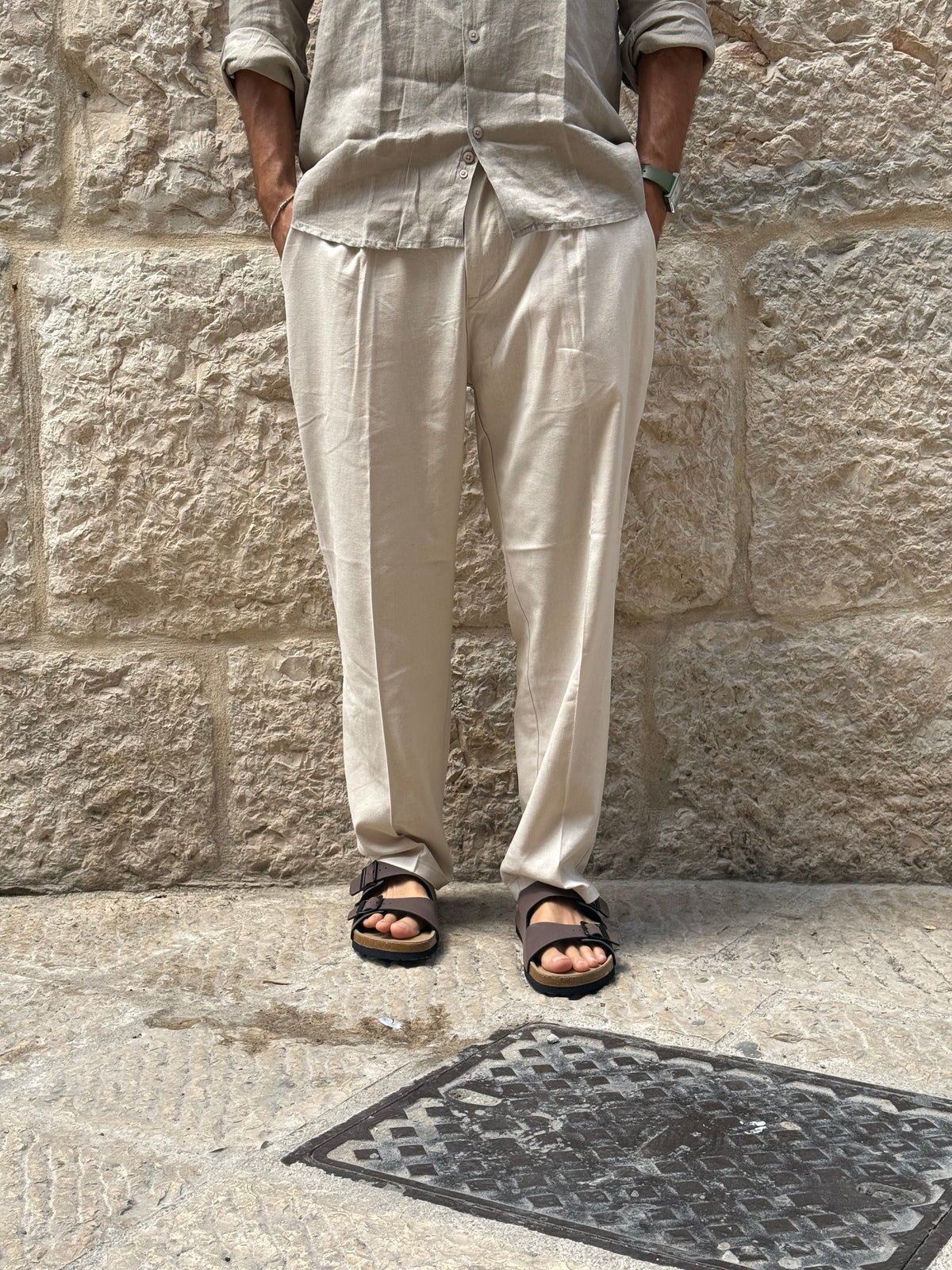 PANTALONE ZP253 - BEIGE