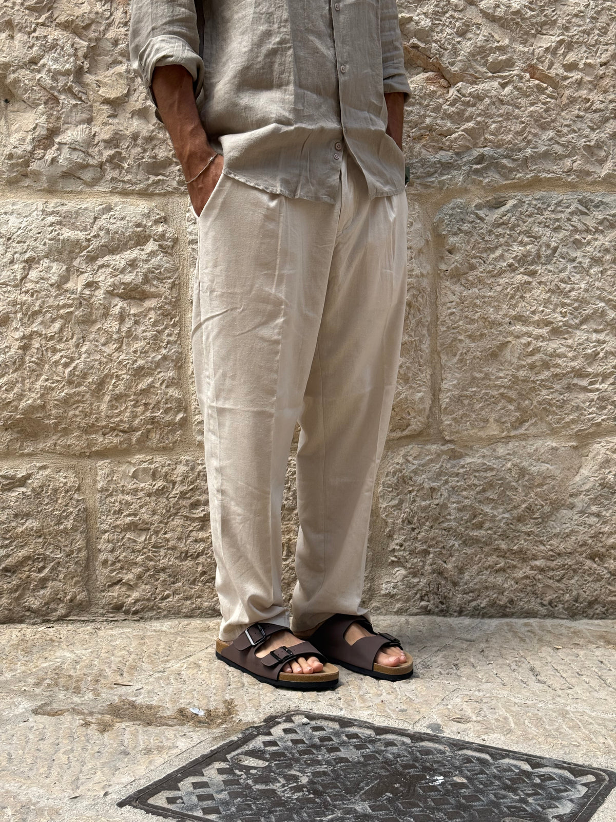 PANTALONE ZP253 - BEIGE