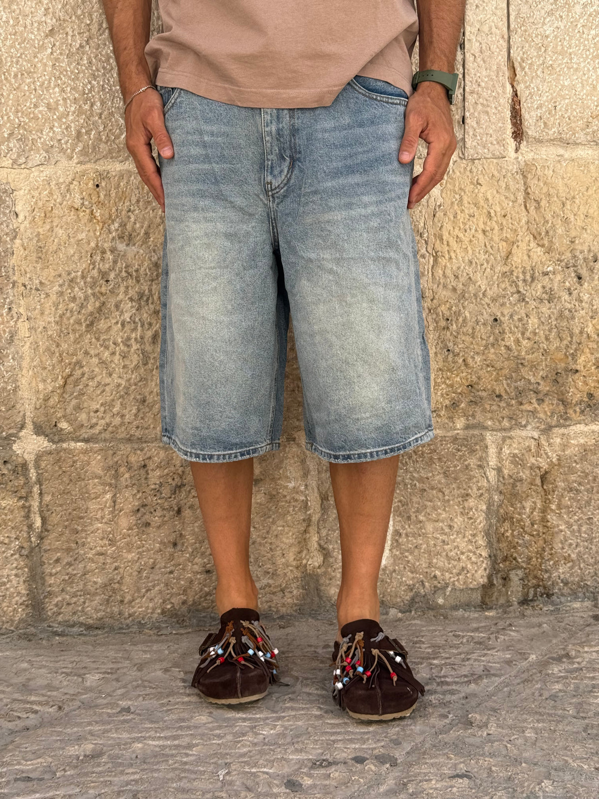 BERMUDA 3582 - DENIM CHIARO