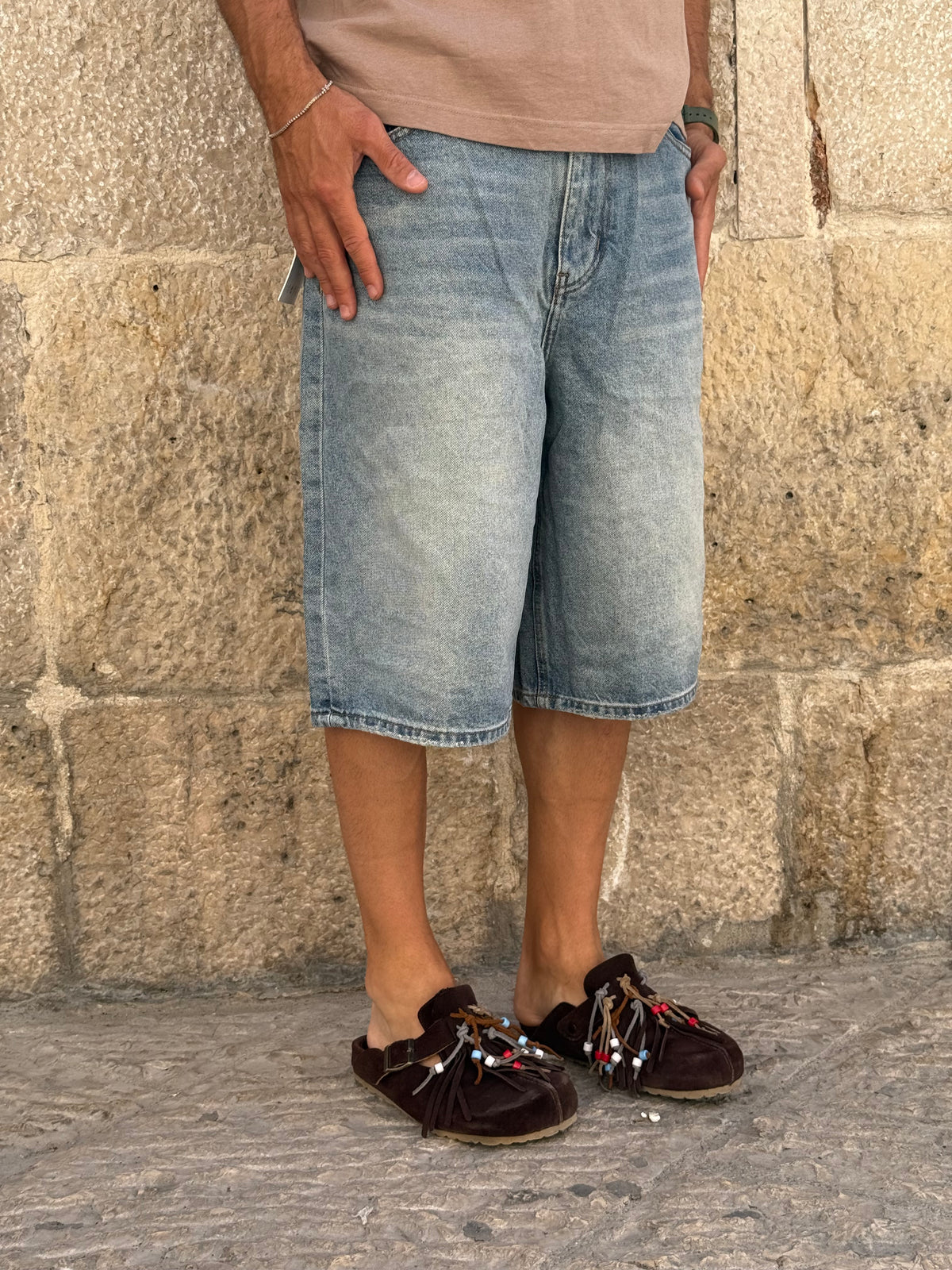 BERMUDA 3582 - DENIM CHIARO
