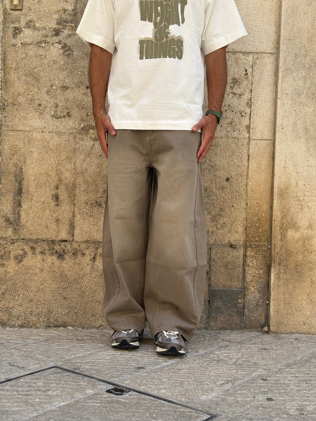 JEANS L815515 - BEIGE