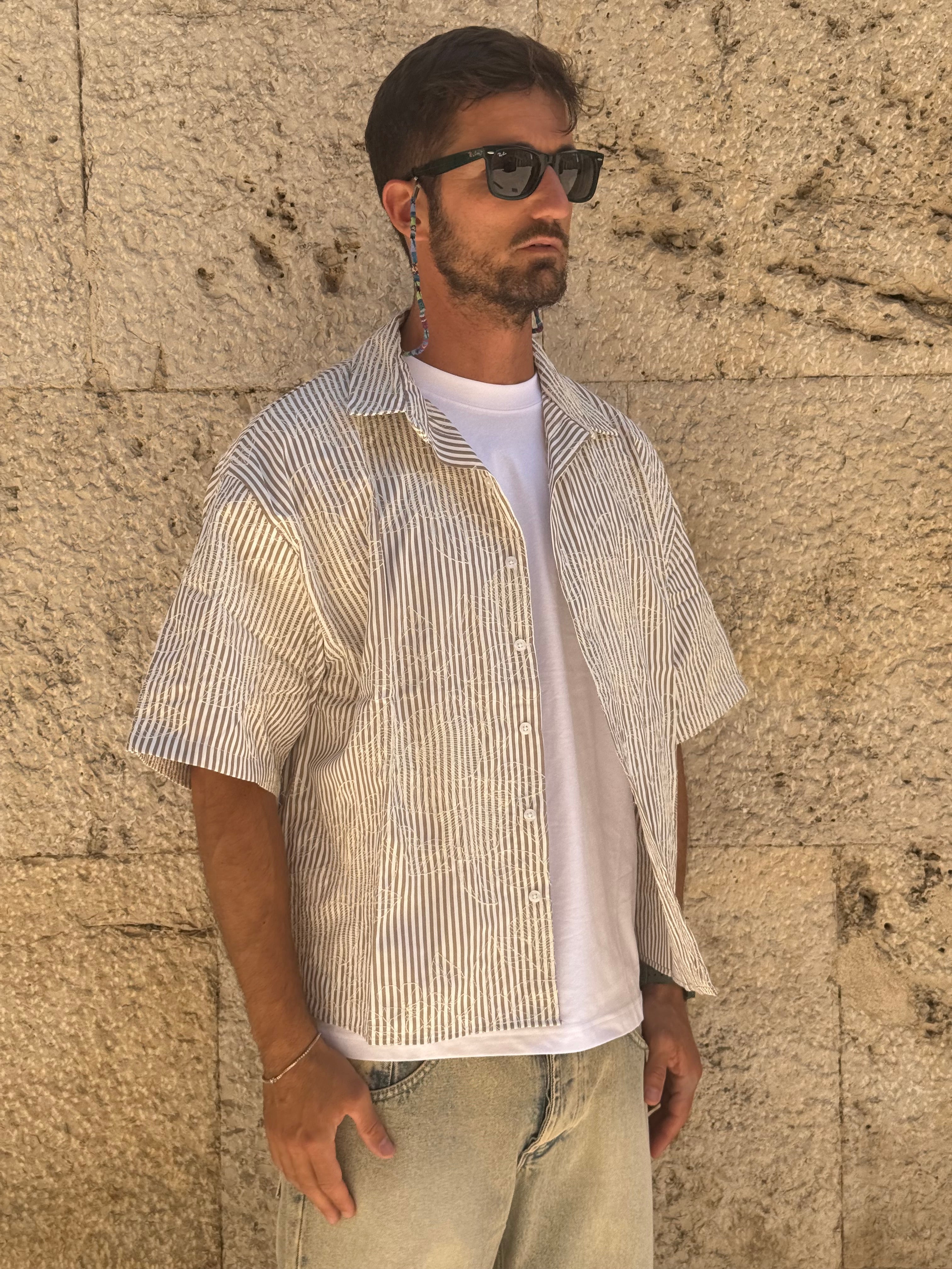 CAMICIA W239 - BEIGE